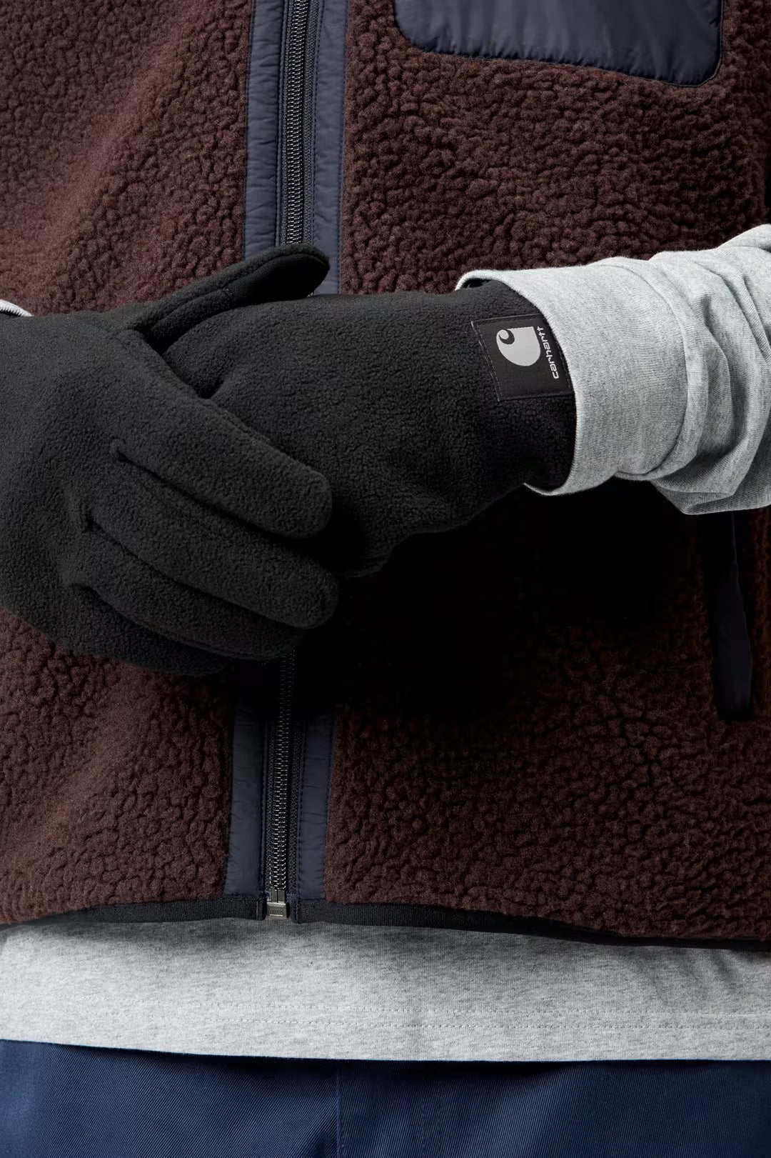 Carhartt WIP Blevin Gloves Black