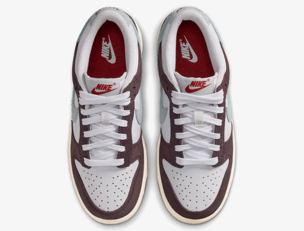 Nike Dunk Low SE GS 'White Burgundy'