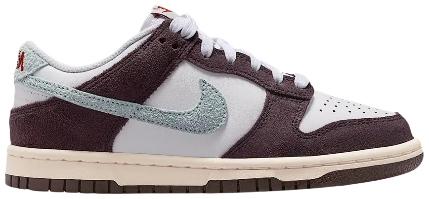 Nike Dunk Low SE GS 'White Burgundy'