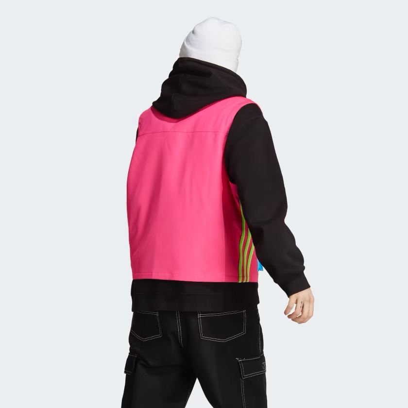 adidas Kid Core Woven Vest Shock Pink