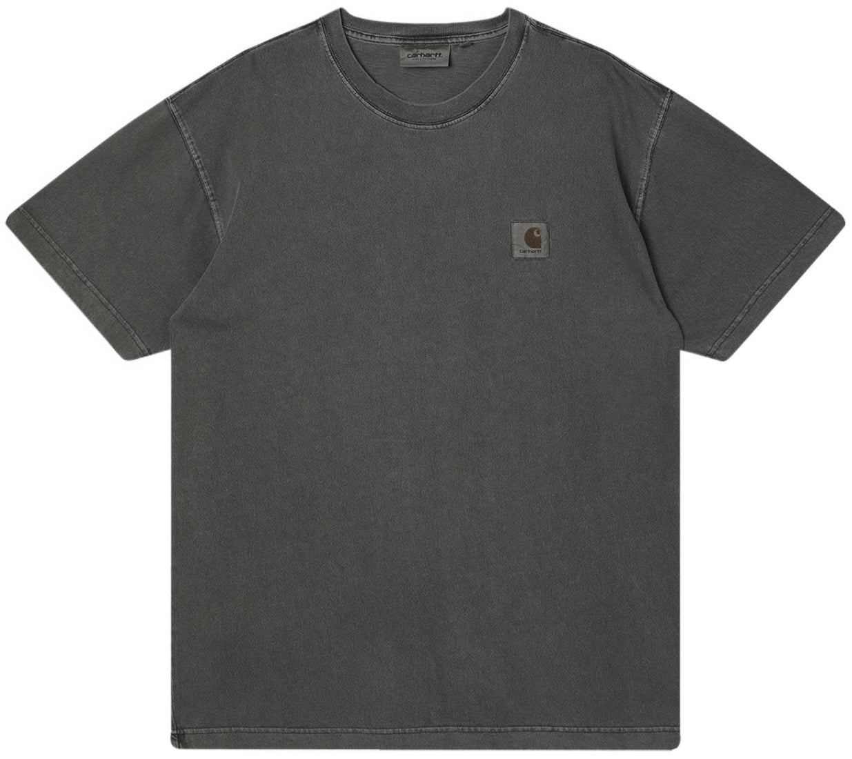 Carhartt WIP S/S Vista T-shirt Black Graphite Garment Dyed