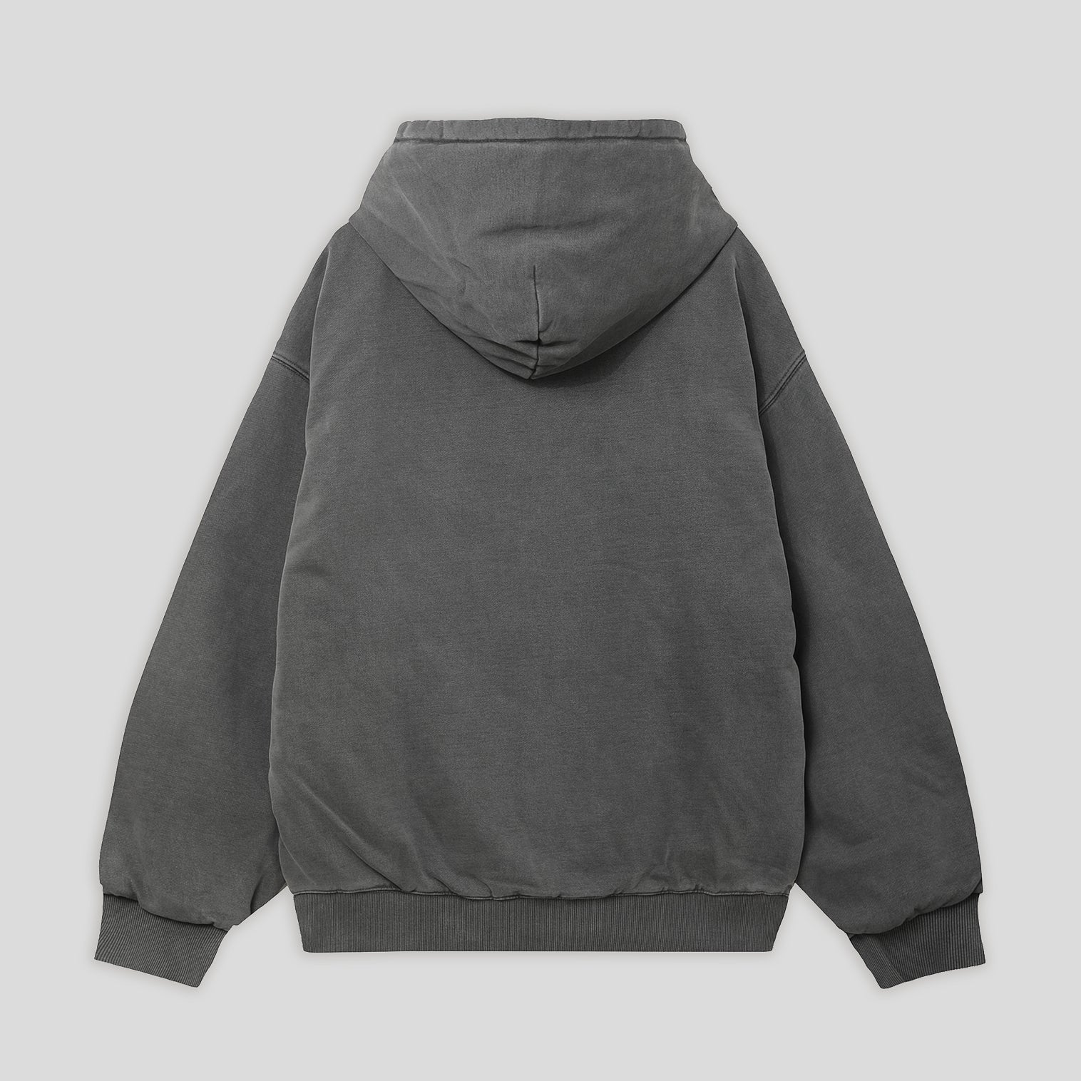 Carhartt WIP Vista Hoodie Graphite Black Garment Dyed
