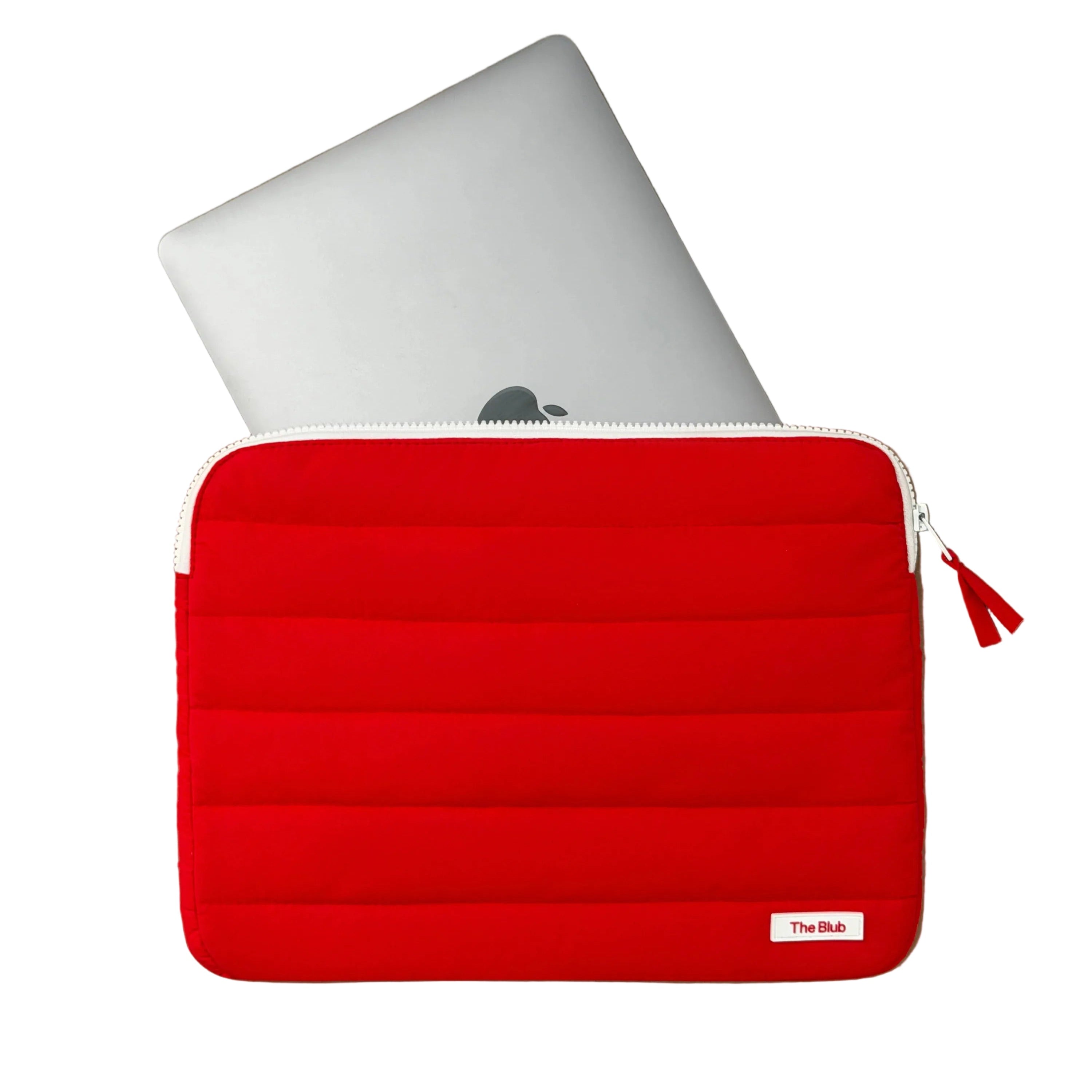Blub Red laptop sleeve Big