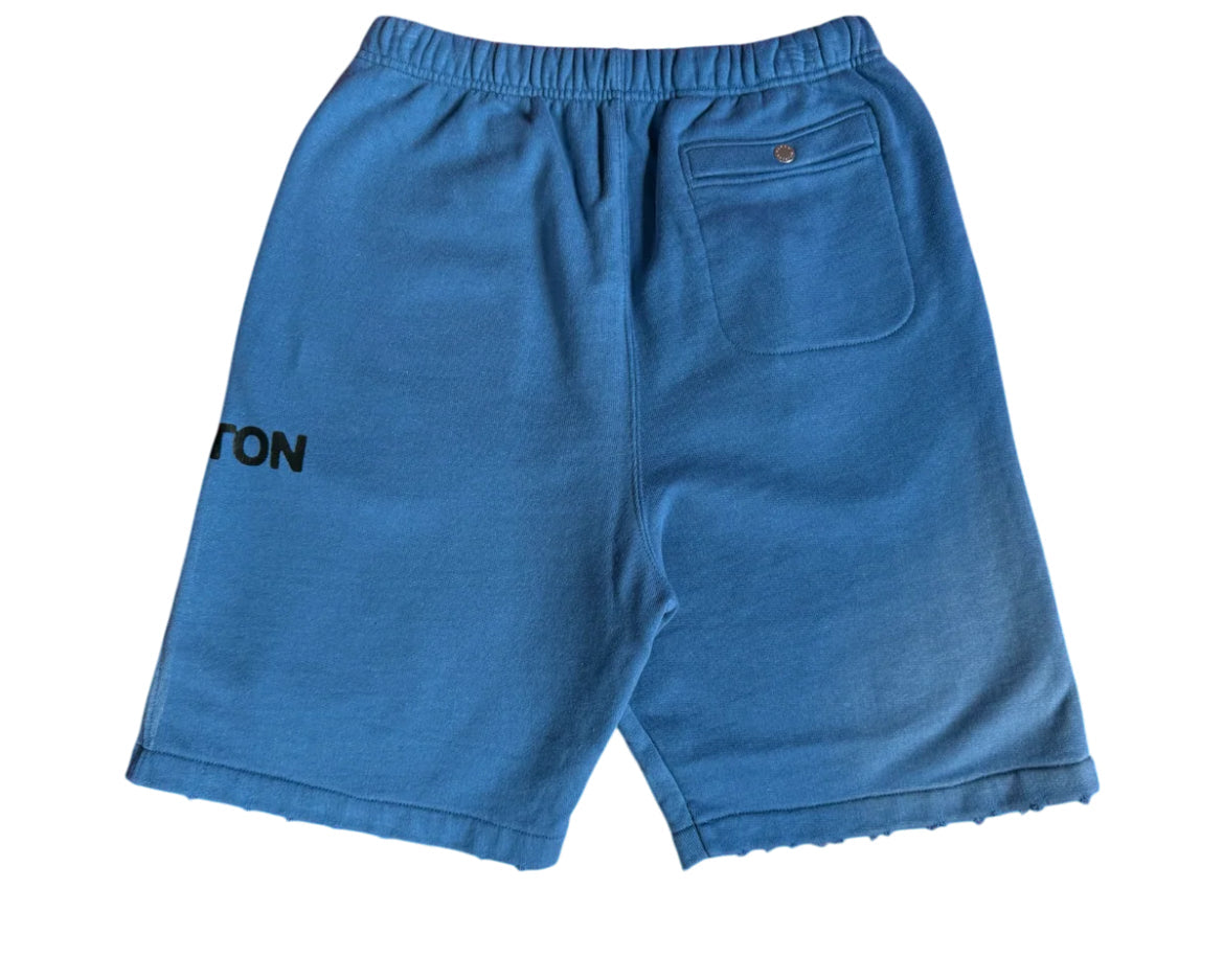 Heron Preston Distressed Shorts