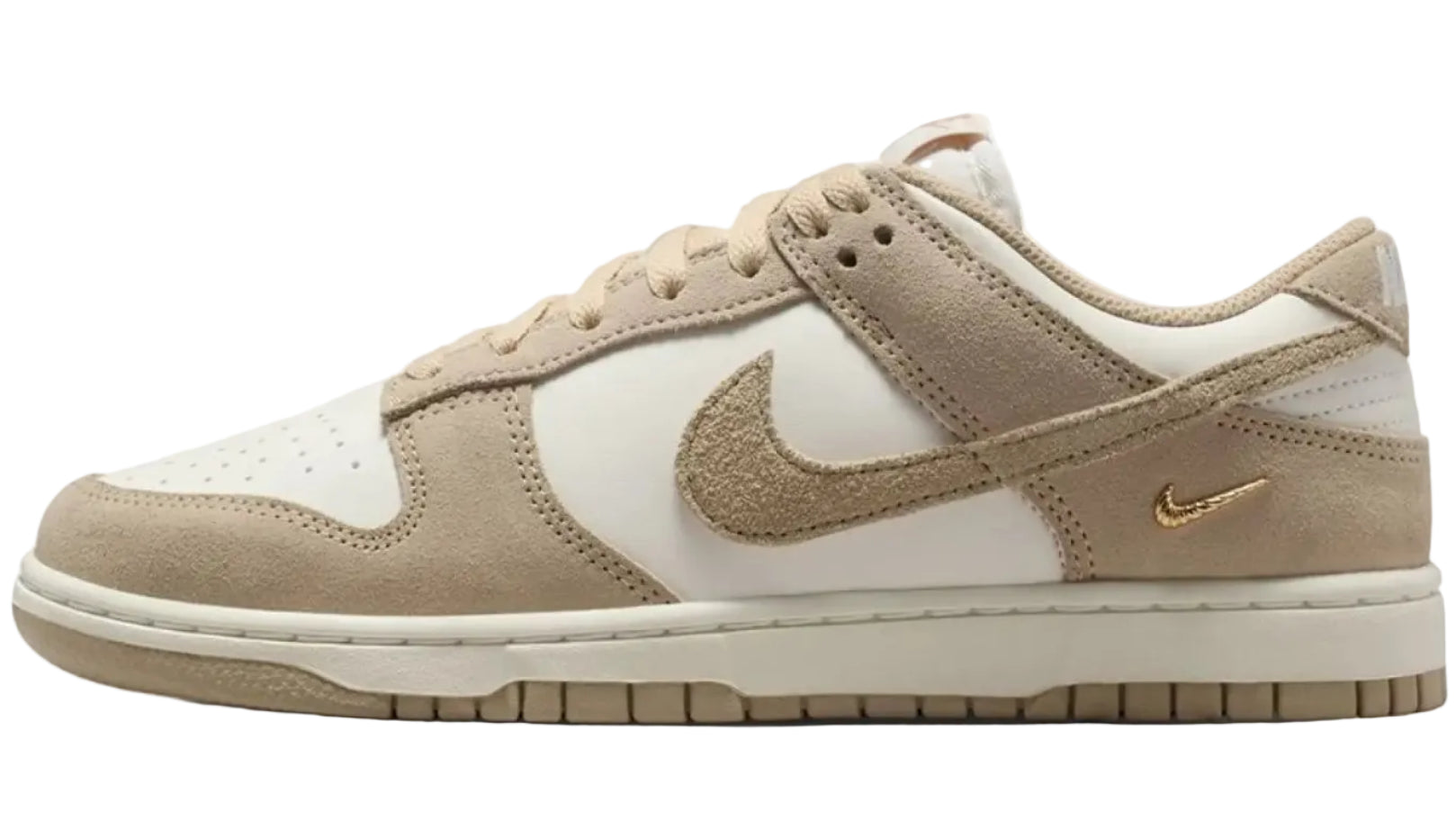 Nike Wmns Dunk Low 'Sail White Metallic Gold