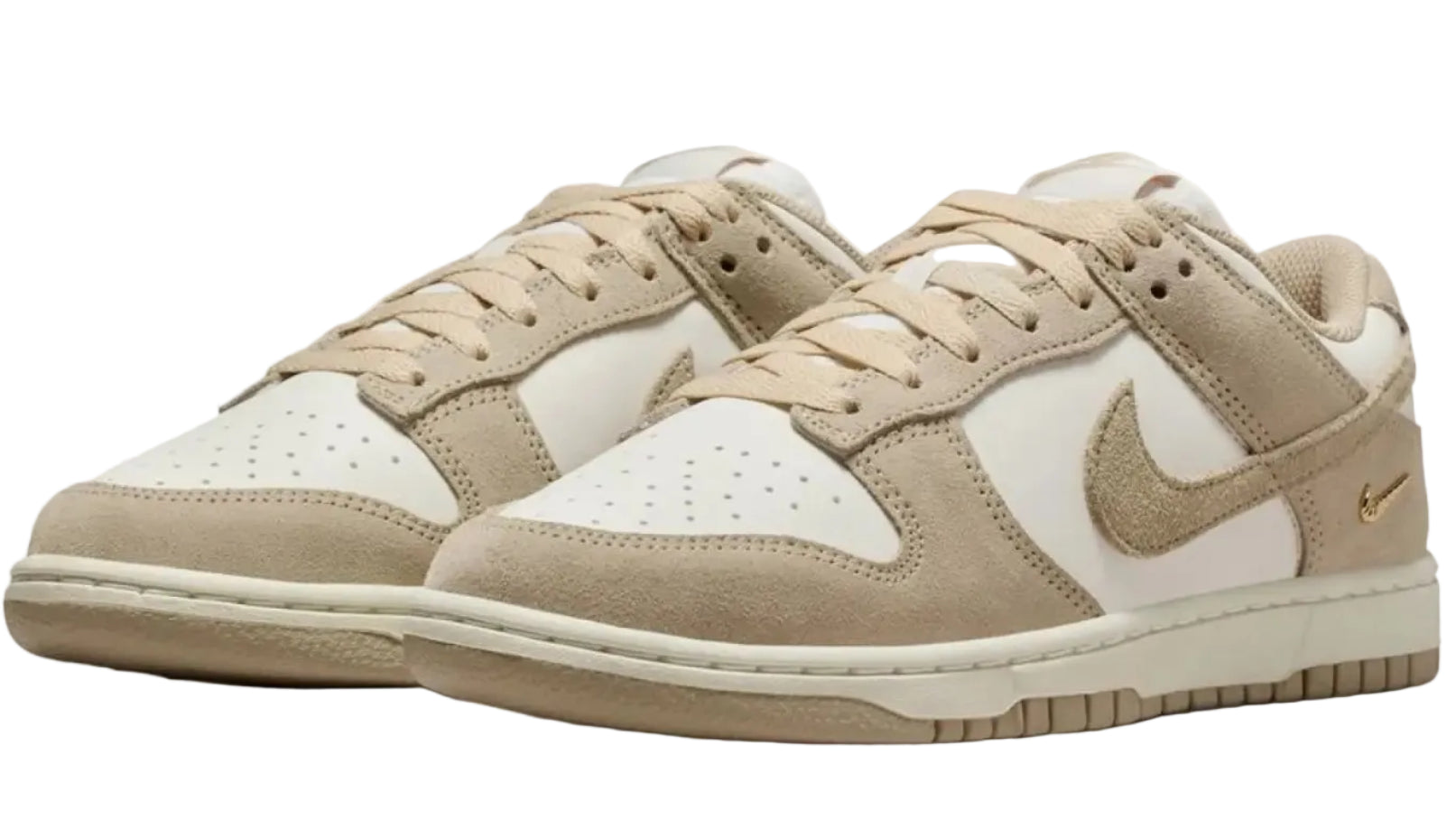 Nike Wmns Dunk Low 'Sail White Metallic Gold