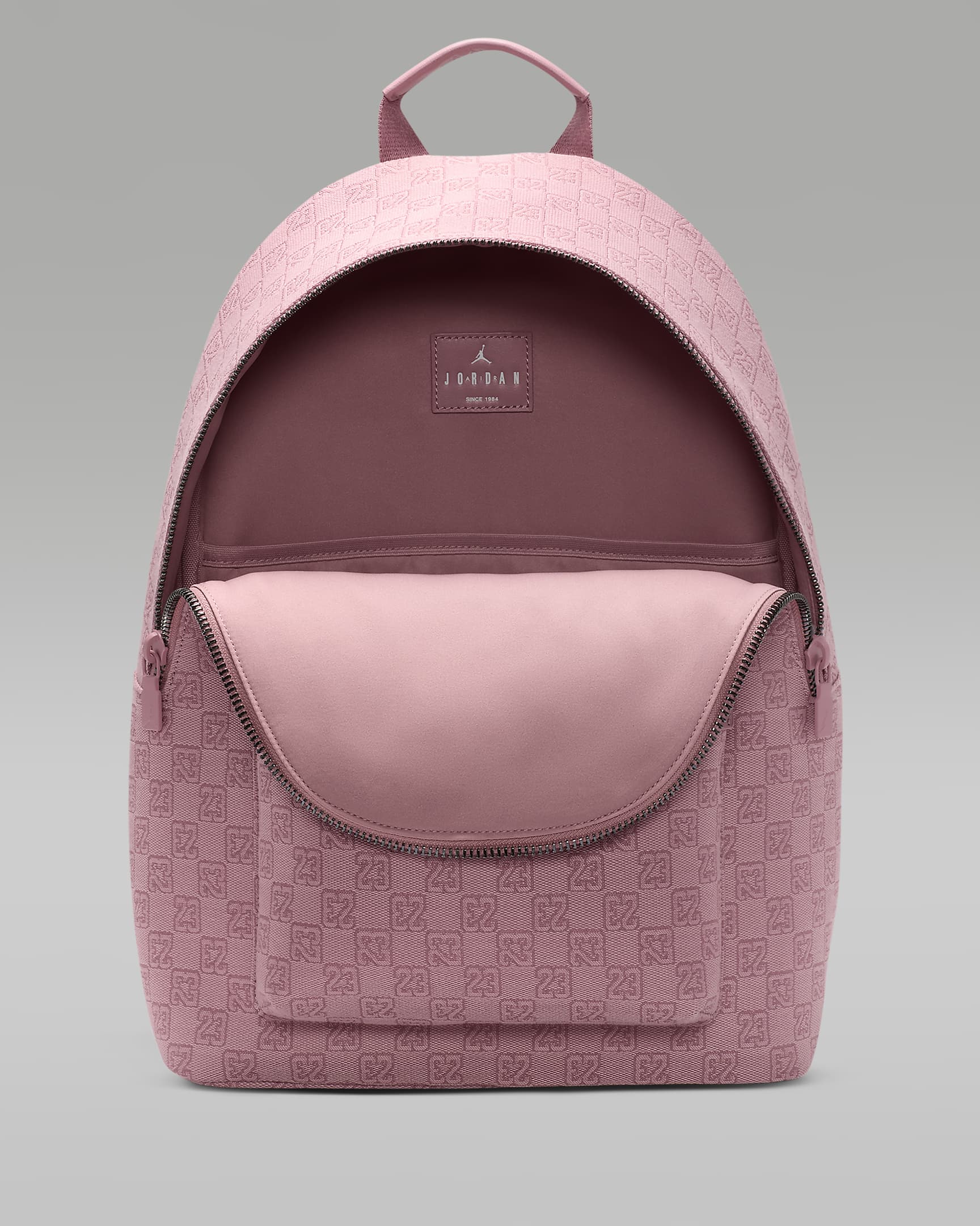 Jordan Monogram Backpack (25L) Pink Glaze