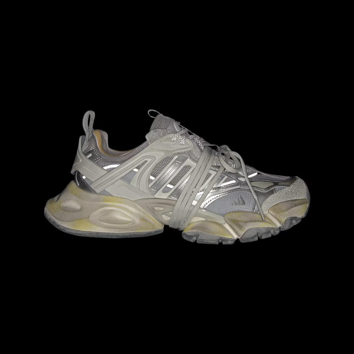 Adidas XLG Runner Deluxe Grey Metallic Silver Women's