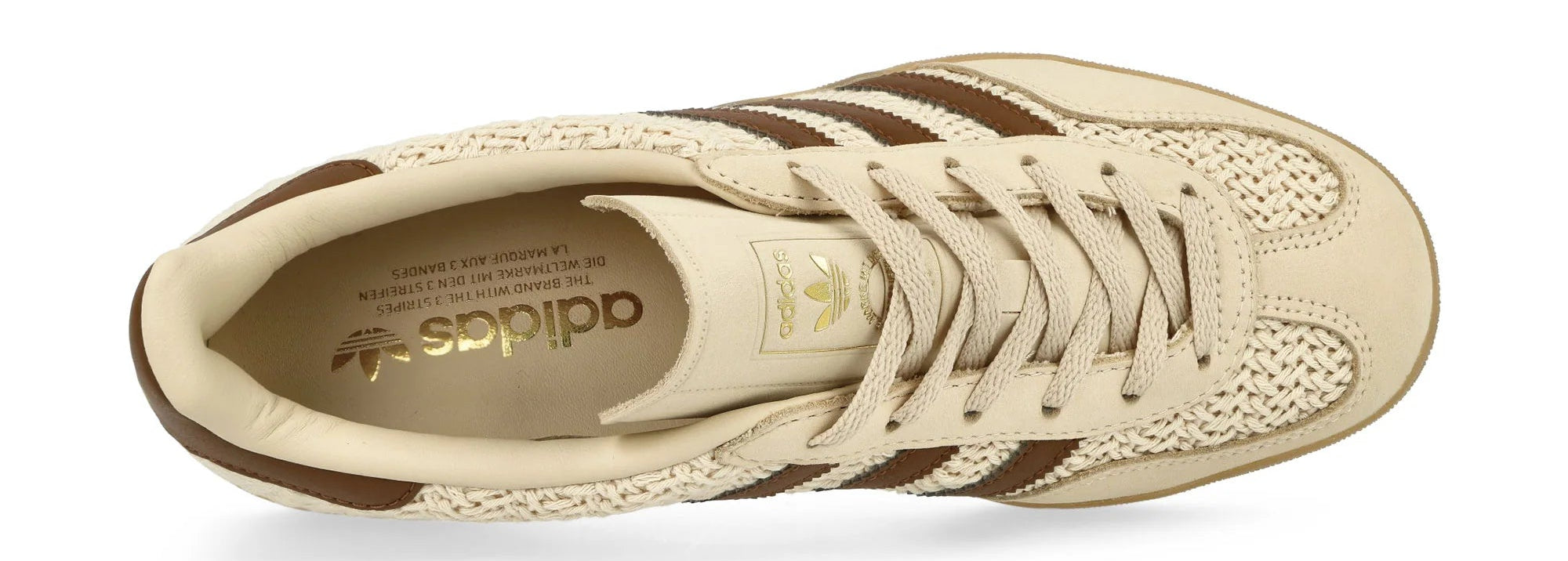 adidas Wmns Gazelle Indoor 'Crochet Pack - Sand Strata'