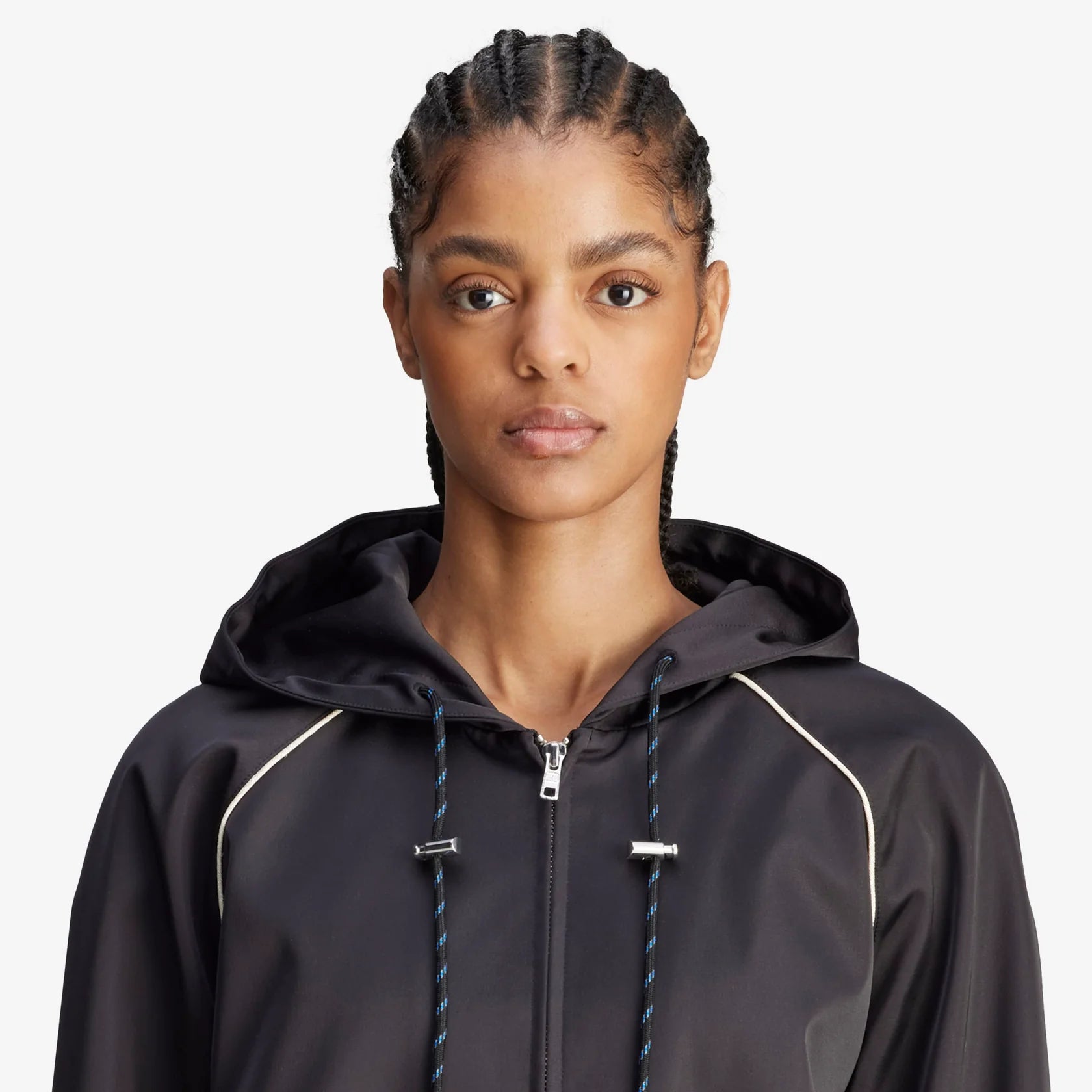 Wales Bonner x Adidas Satin Track Zip Jacket Black