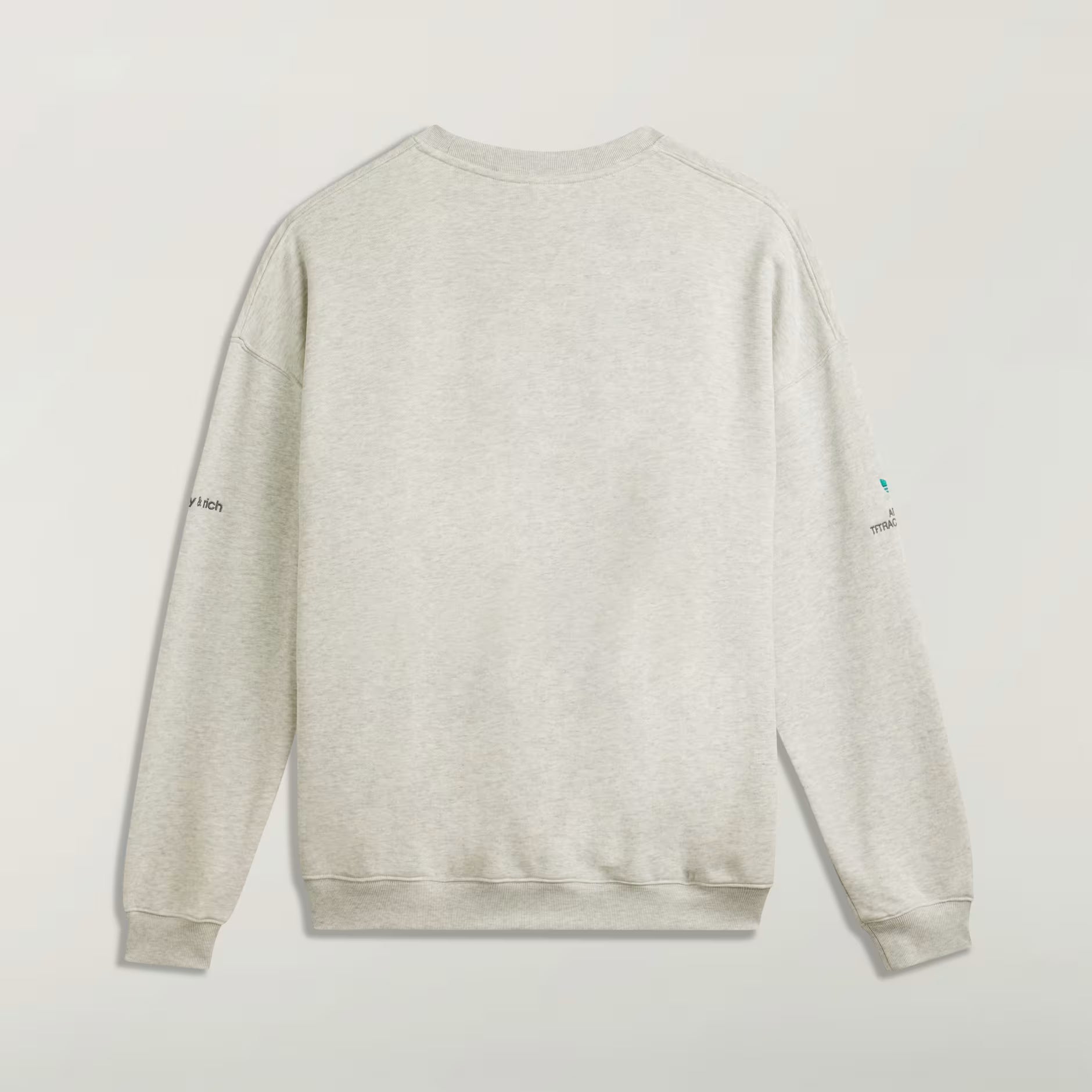 Sporty & Rich x Adidas Sweatshirt Light Grey Heather