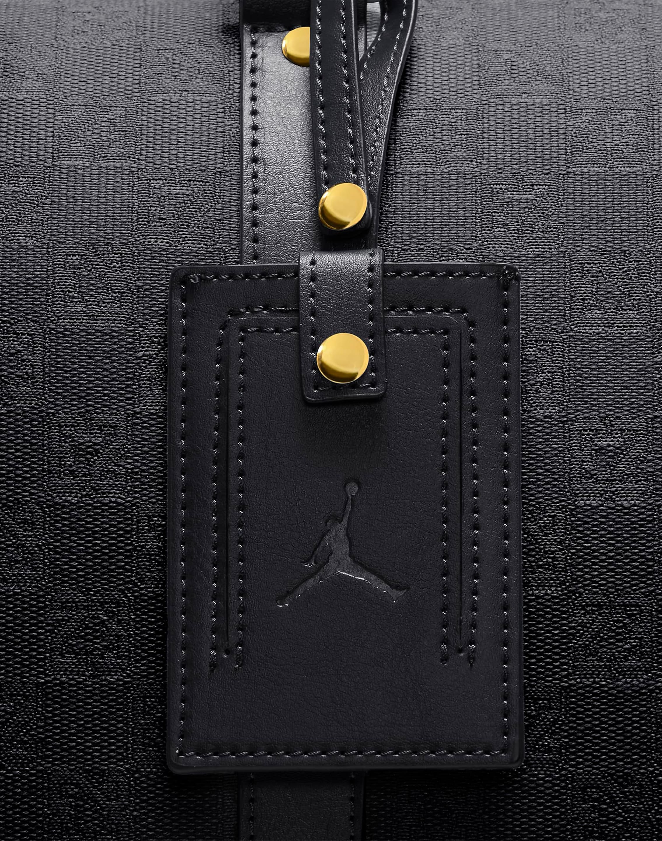 Jordan Monogram Duffle Bag Black