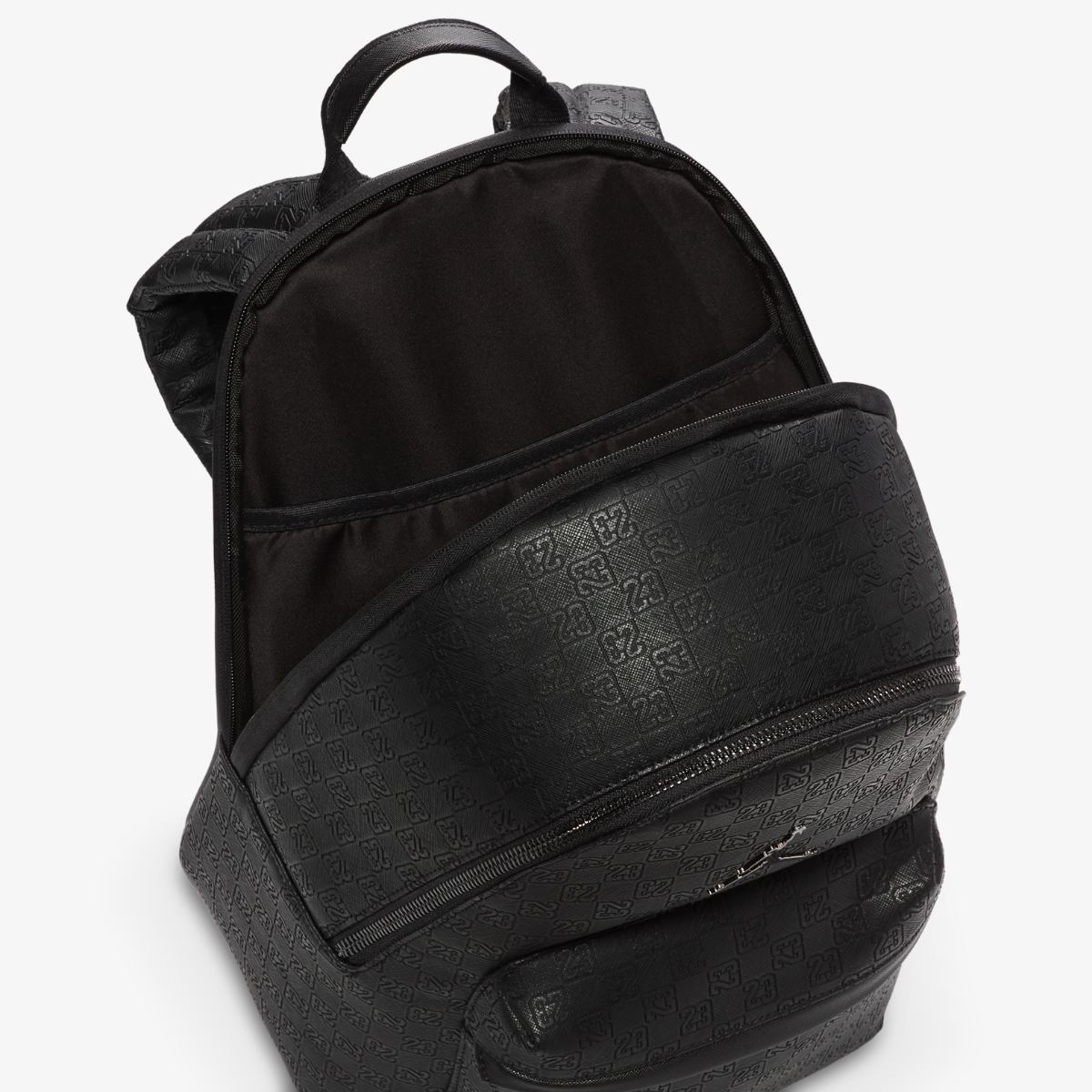 Jordan Monogram Backpack (20L) Black Polyurethane