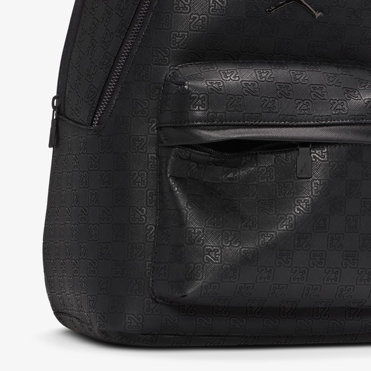 Jordan Monogram Backpack (20L) Black Polyurethane