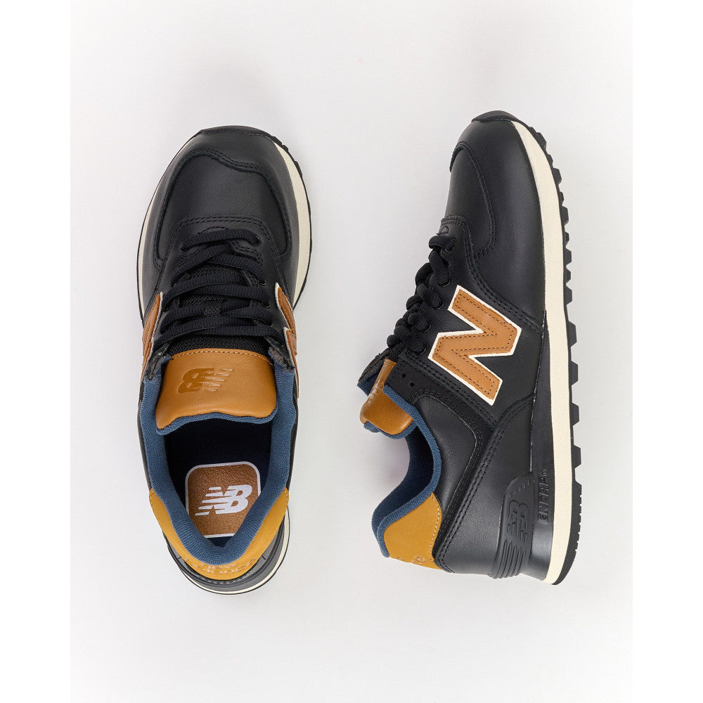 New Balance 574 'Black Workwear Navy'