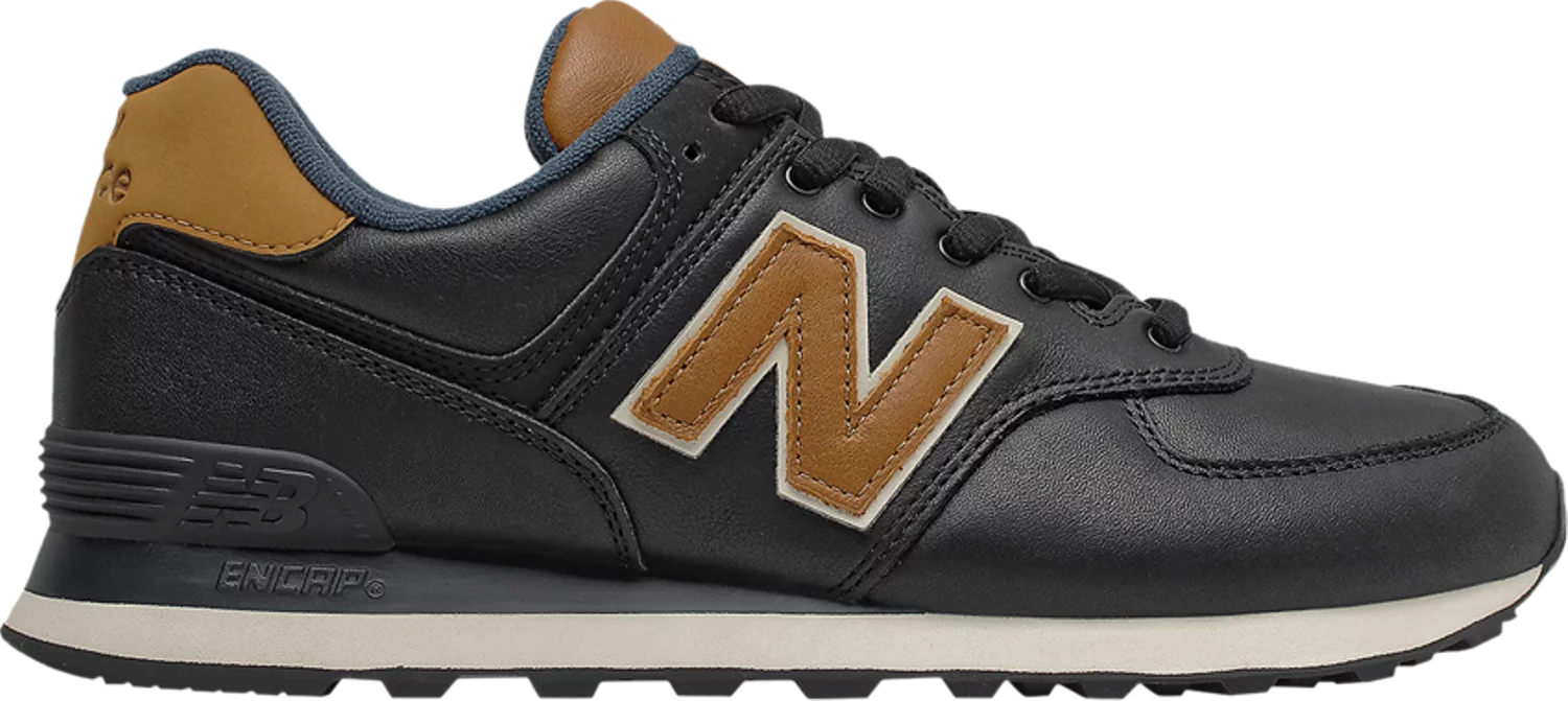 New Balance 574 'Black Workwear Navy'