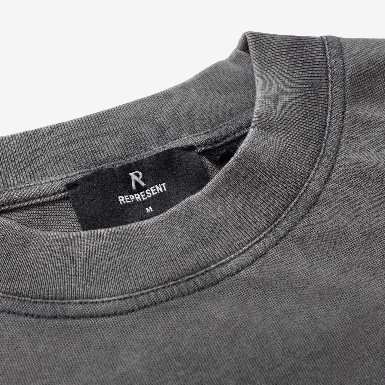 Represent Question Your Innocence Longsleeve T-Shirt Vintage Grey