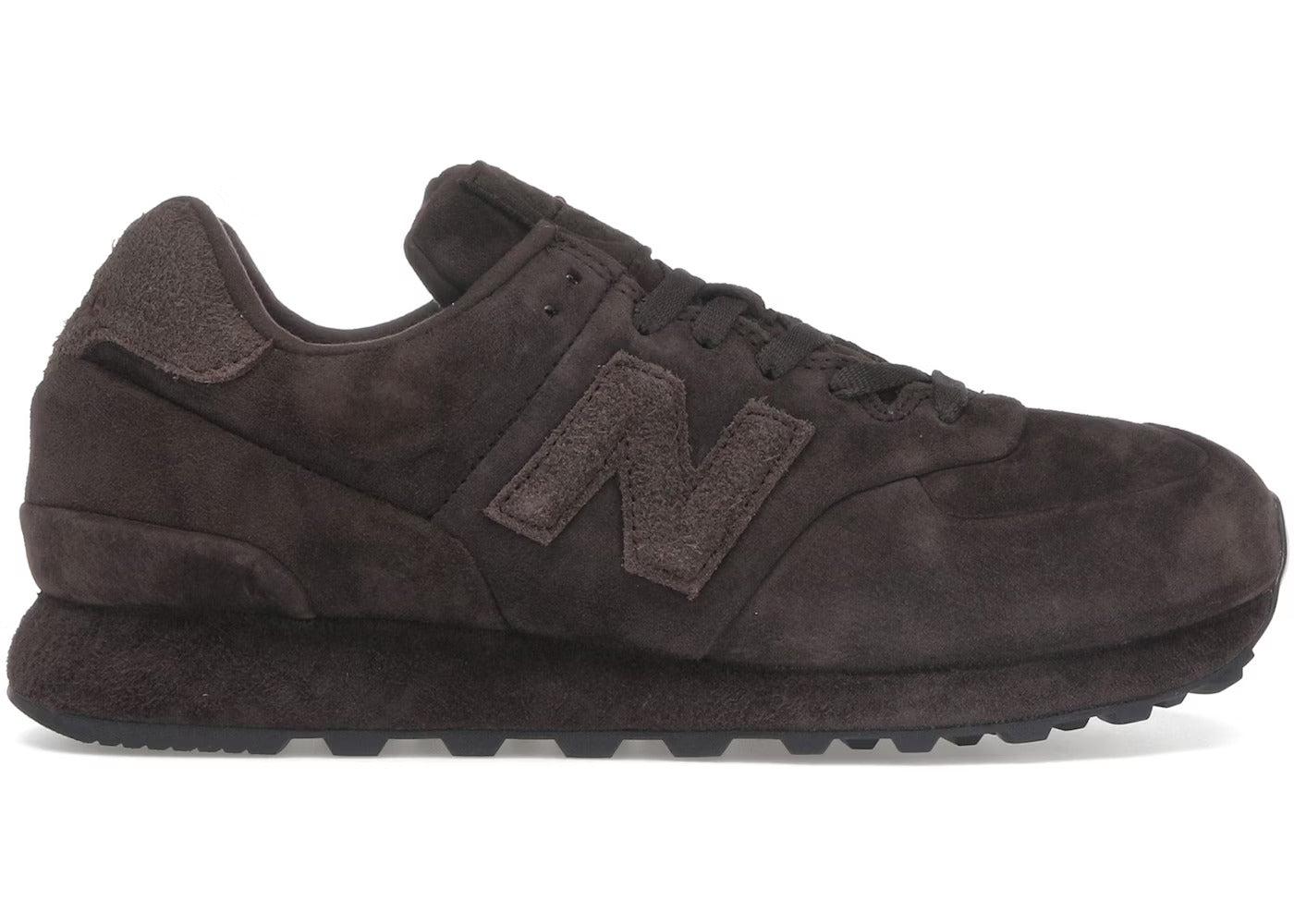 Stone Island x New Balance 574 Legacy Ghost Dark Brown