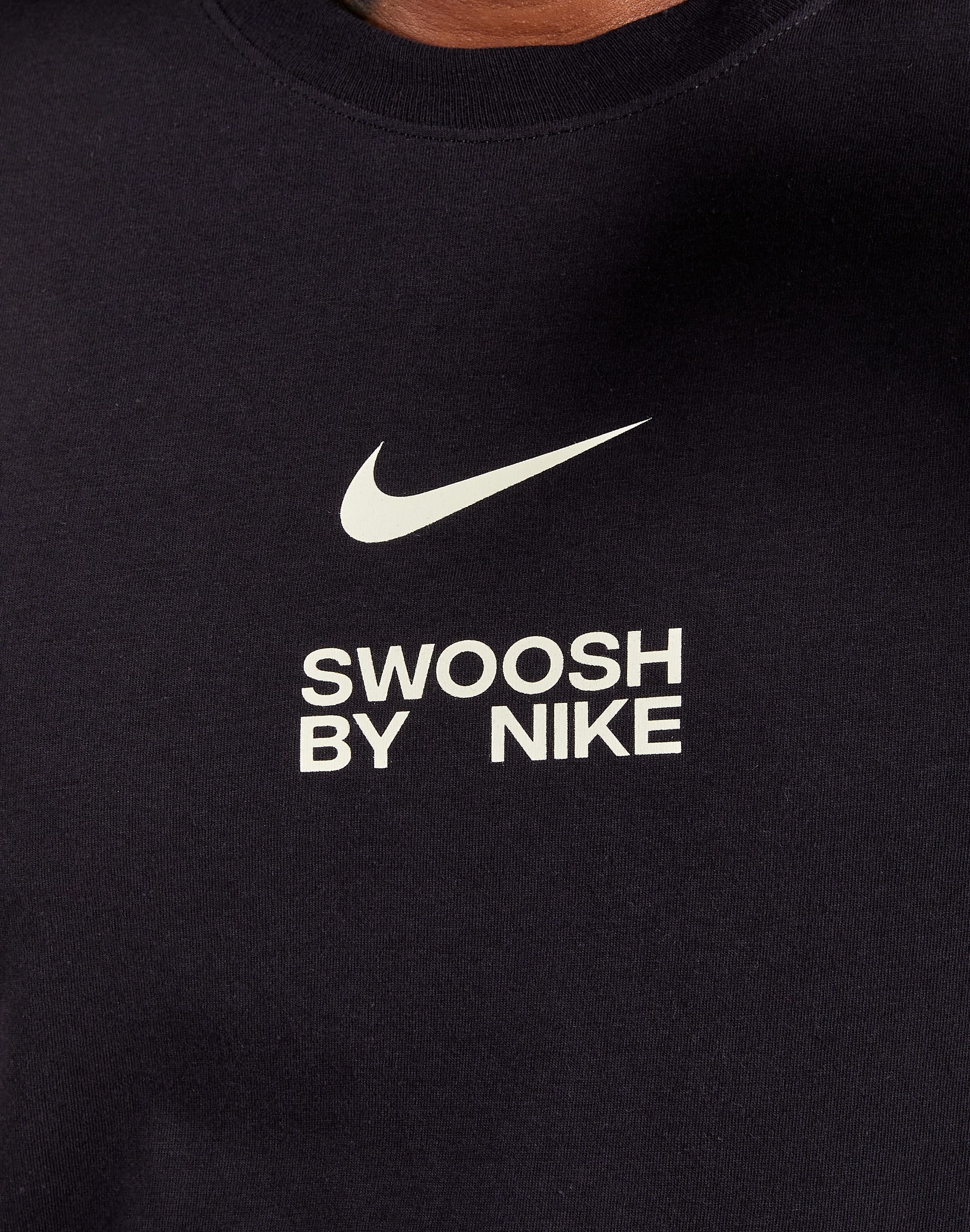 Nike Swoosh by Nike Tee Black