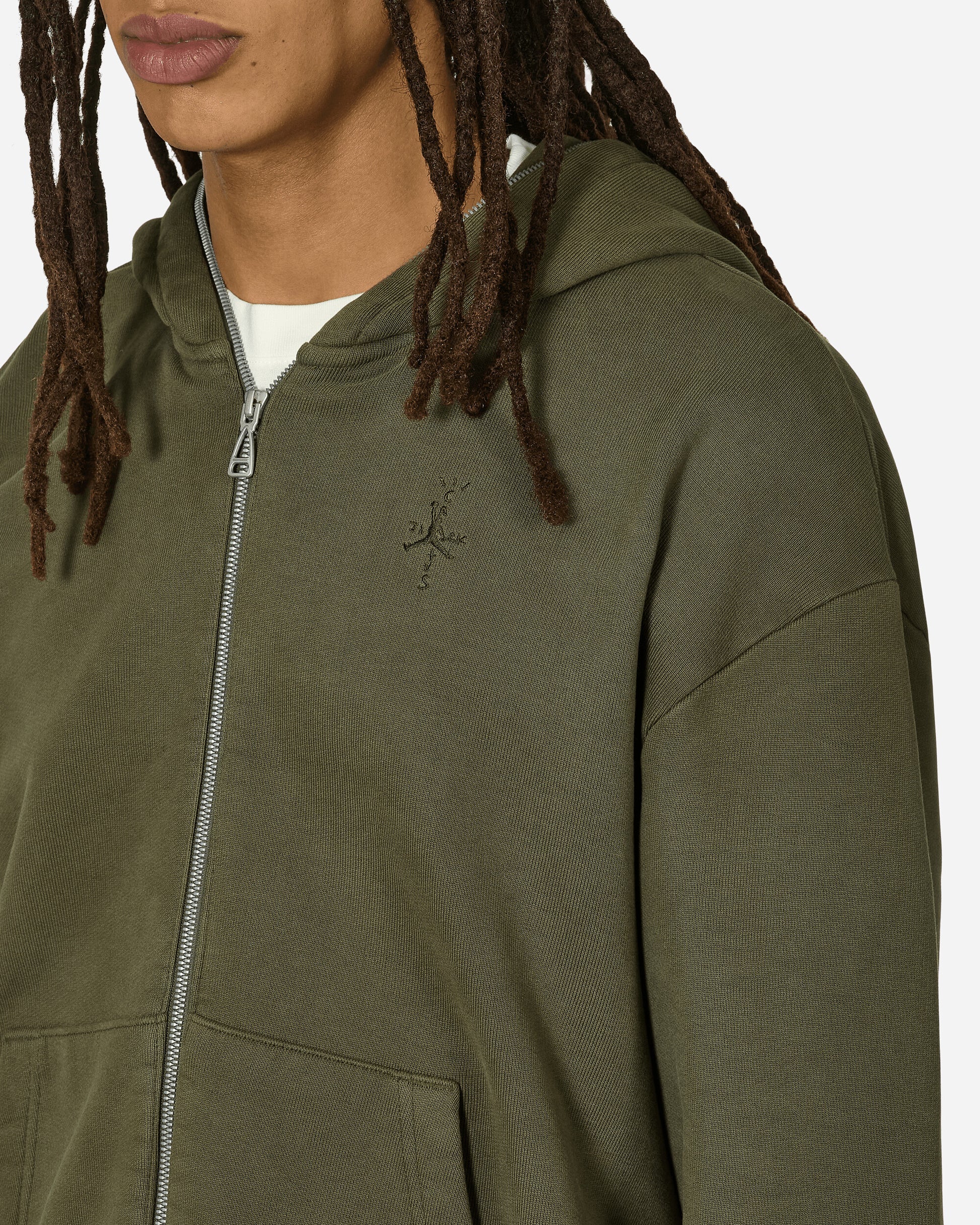 Travis Scott x Jordan Full-Zip Hoodie Cargo Khaki