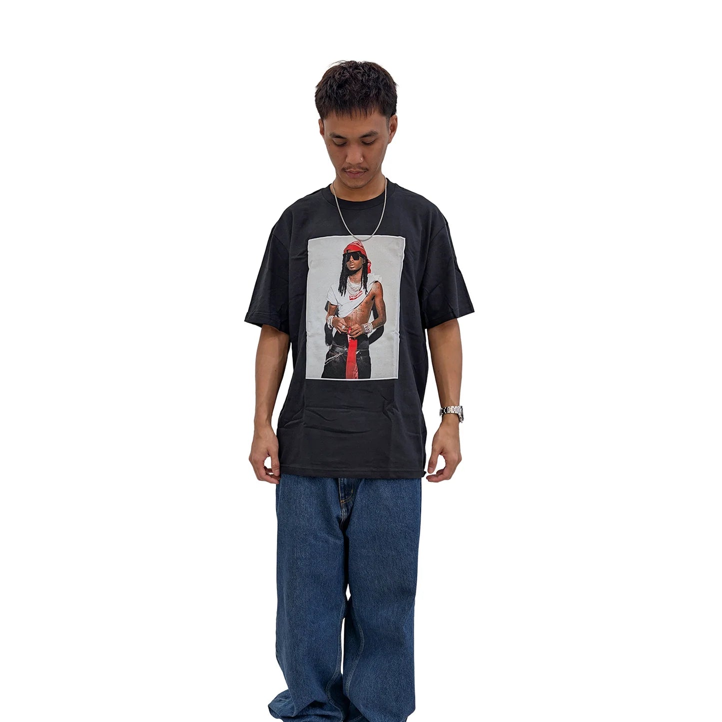 Supreme Playboy Carti Tee Black