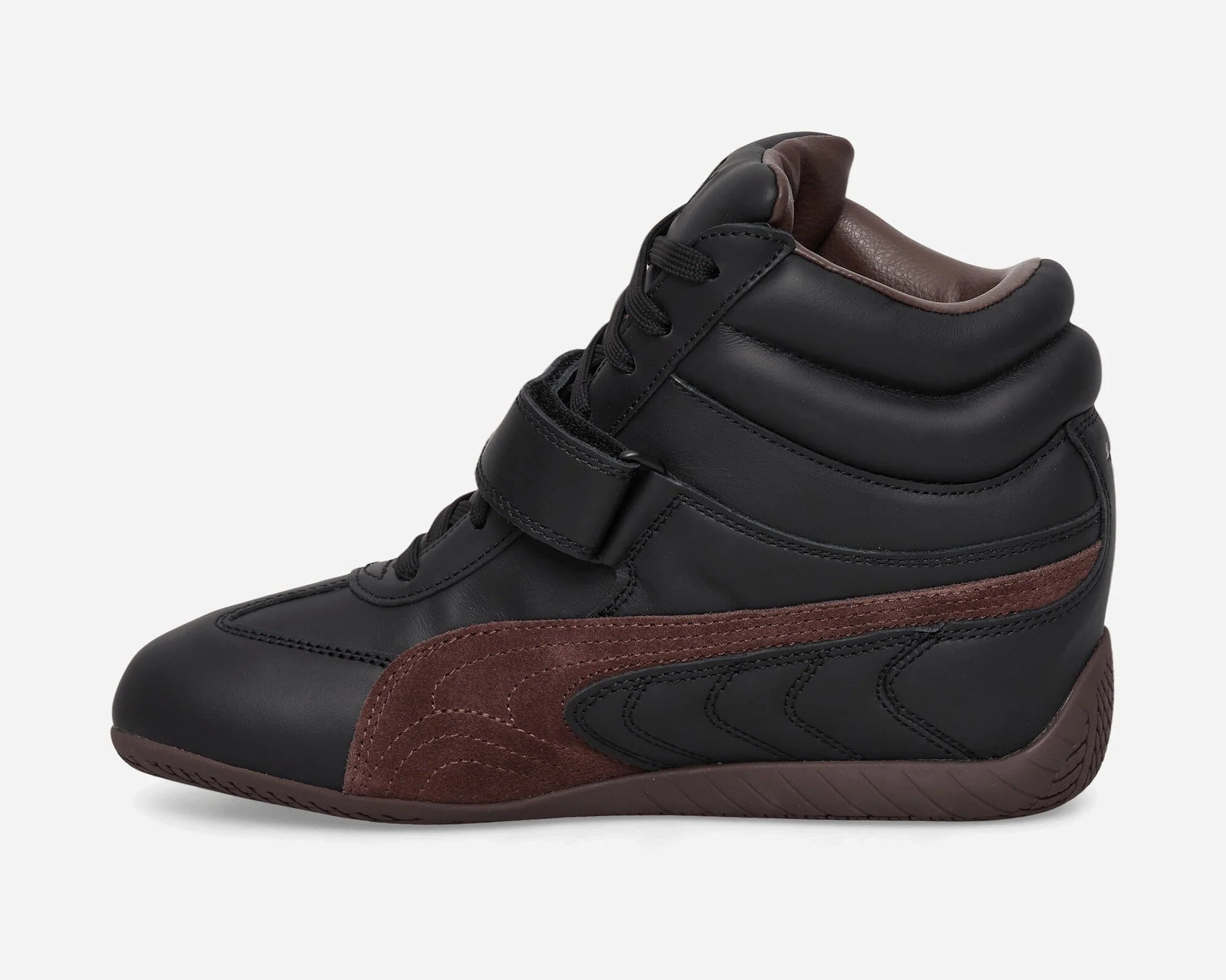 Puma Speedcat Wedge Black Chocolate Brown (Women's)