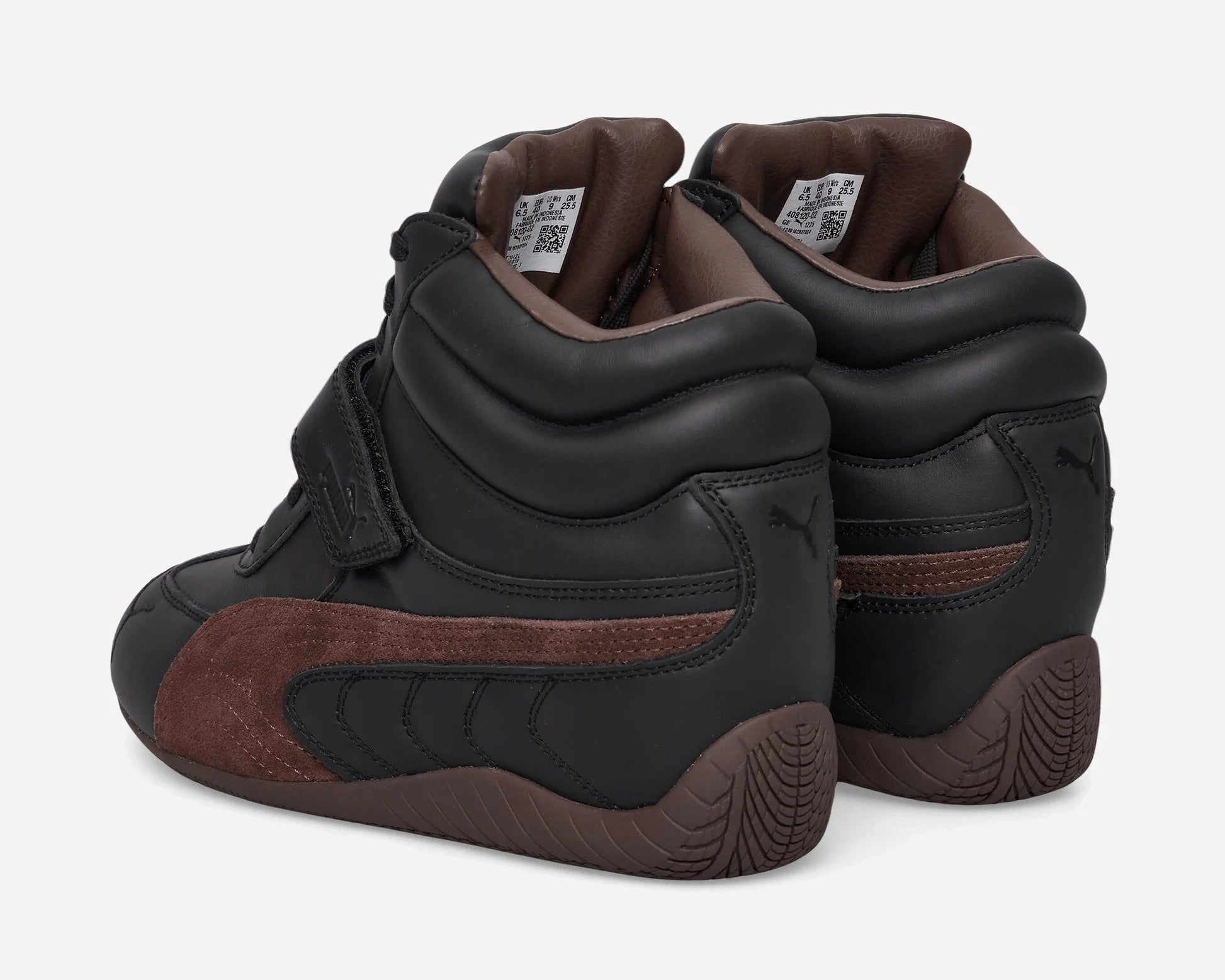 Puma Speedcat Wedge Black Chocolate Brown (Women's)