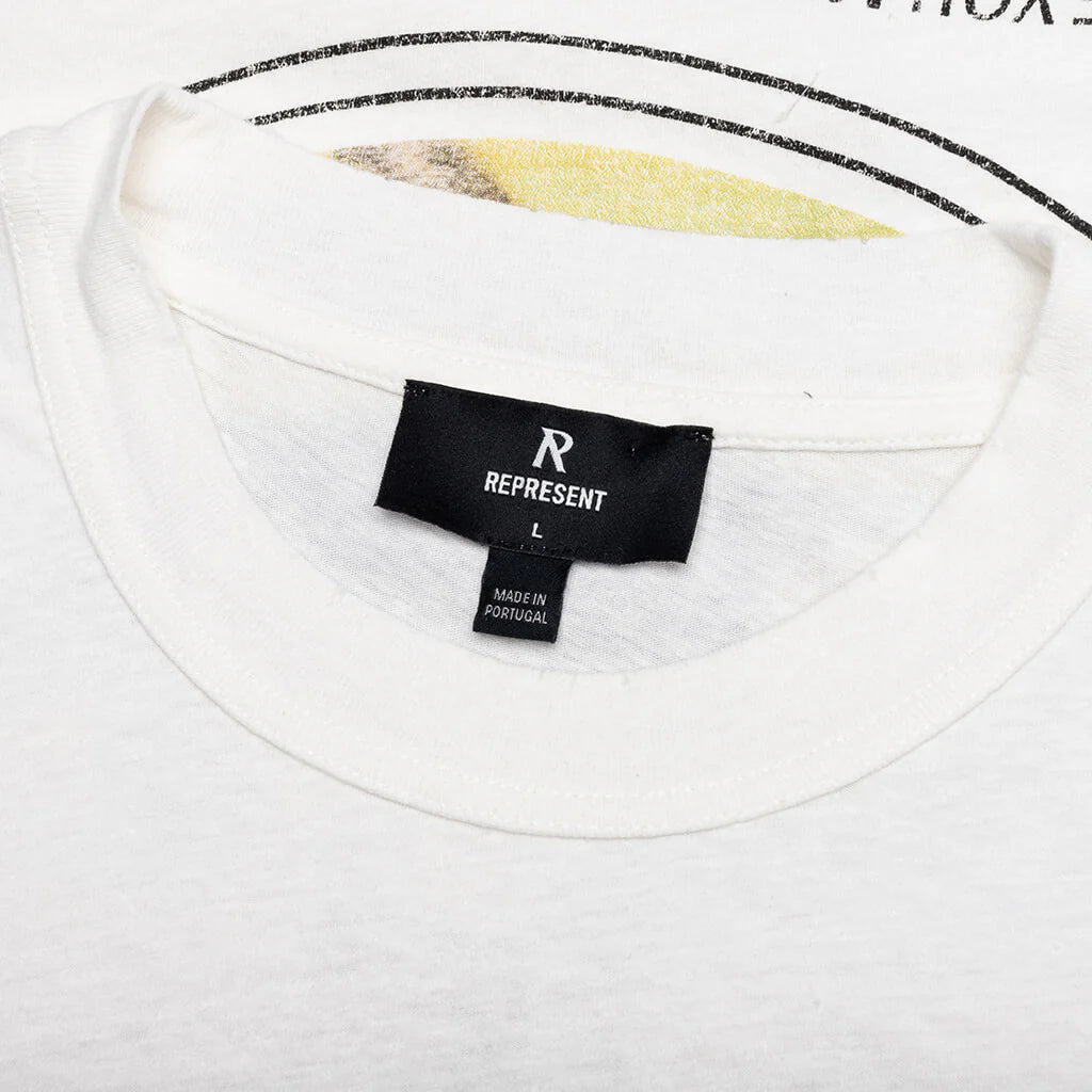 Represent Revere Manor T-Shirt Aged White