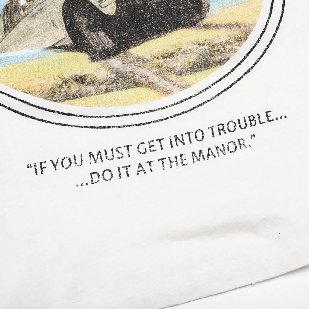 Represent Revere Manor T-Shirt Aged White