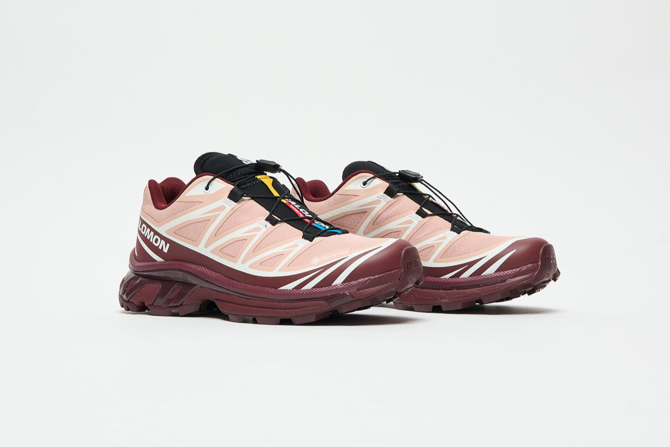 Salomon XT-6 Gore-Tex Mahogany Rose Tawny Port Pink