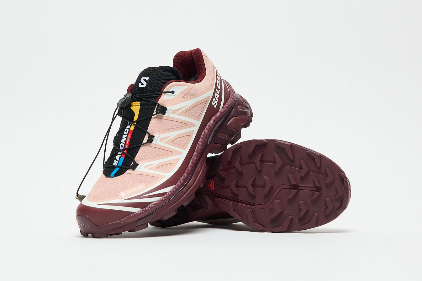 Salomon XT-6 Gore-Tex Mahogany Rose Tawny Port Pink