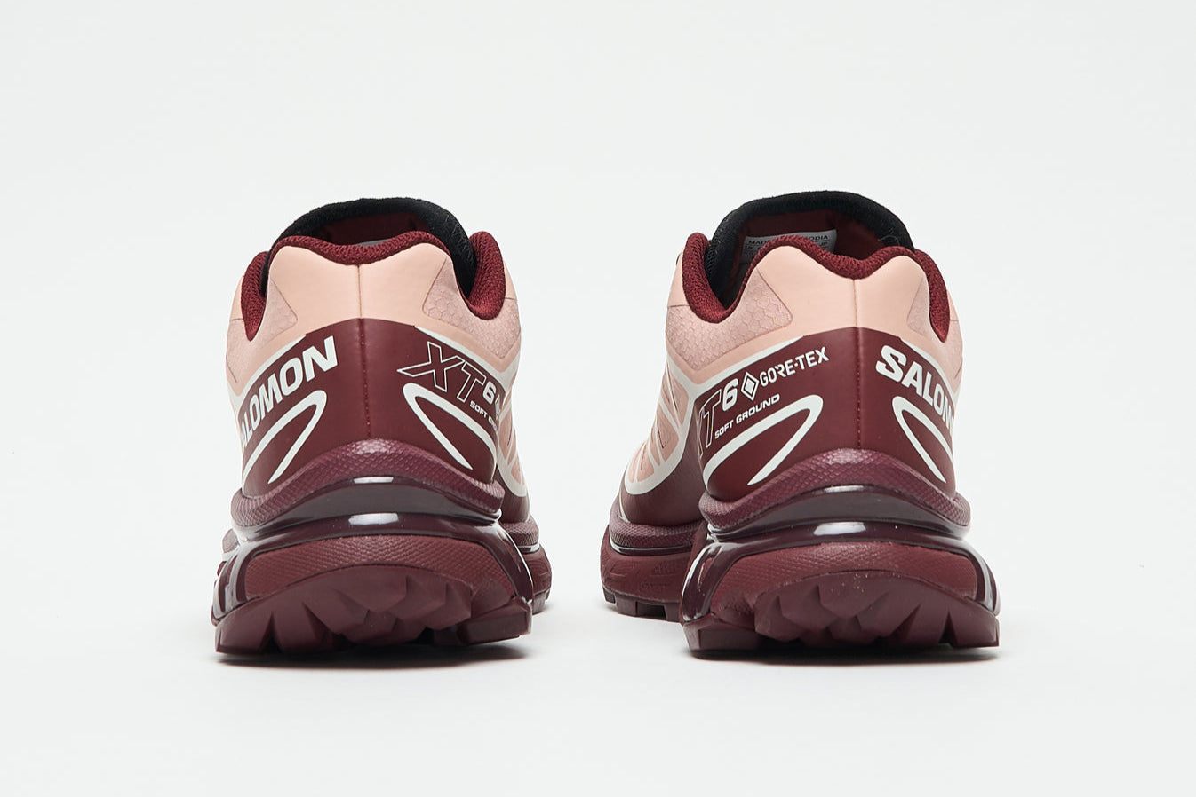 Salomon XT-6 Gore-Tex Mahogany Rose Tawny Port Pink