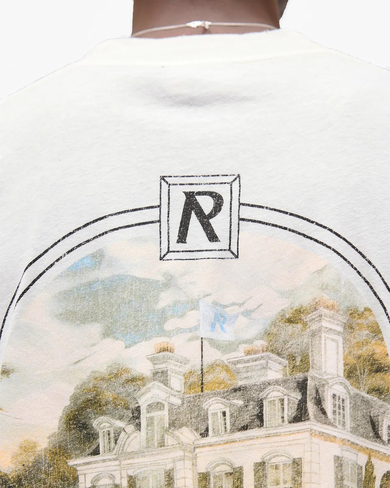 Represent Revere Manor T-Shirt Aged White