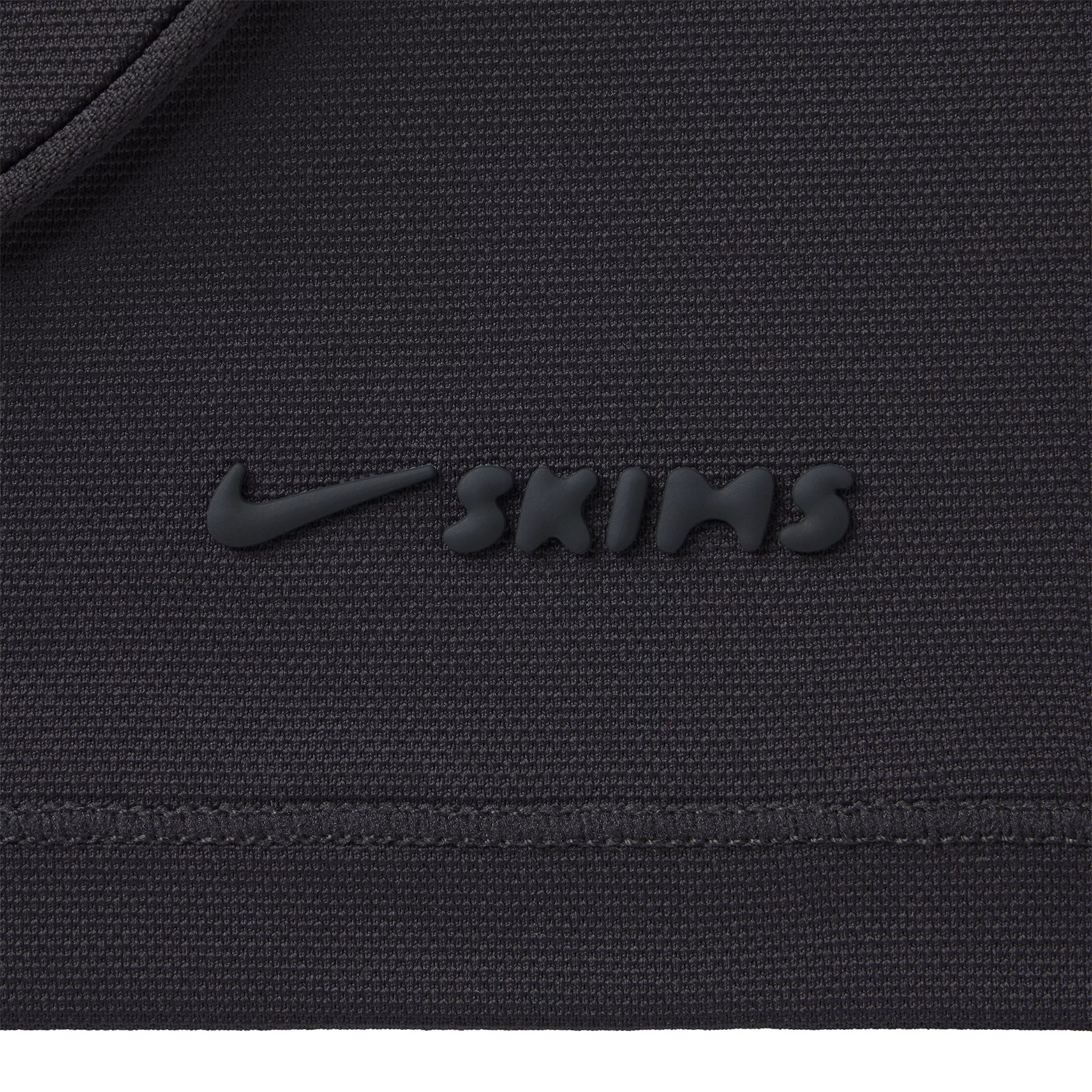 NikeSKIMS Airy Women's Long-Sleeve Crew-Neck Top Obsidian