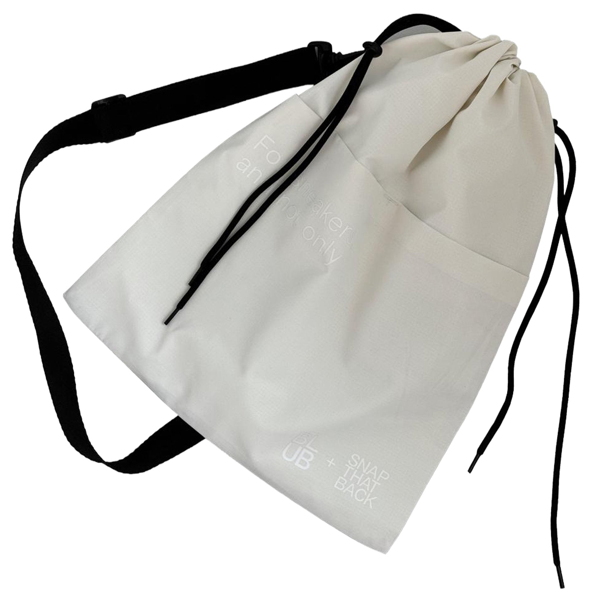 The Blub x Snapthatback Bag For Shoes Milk White