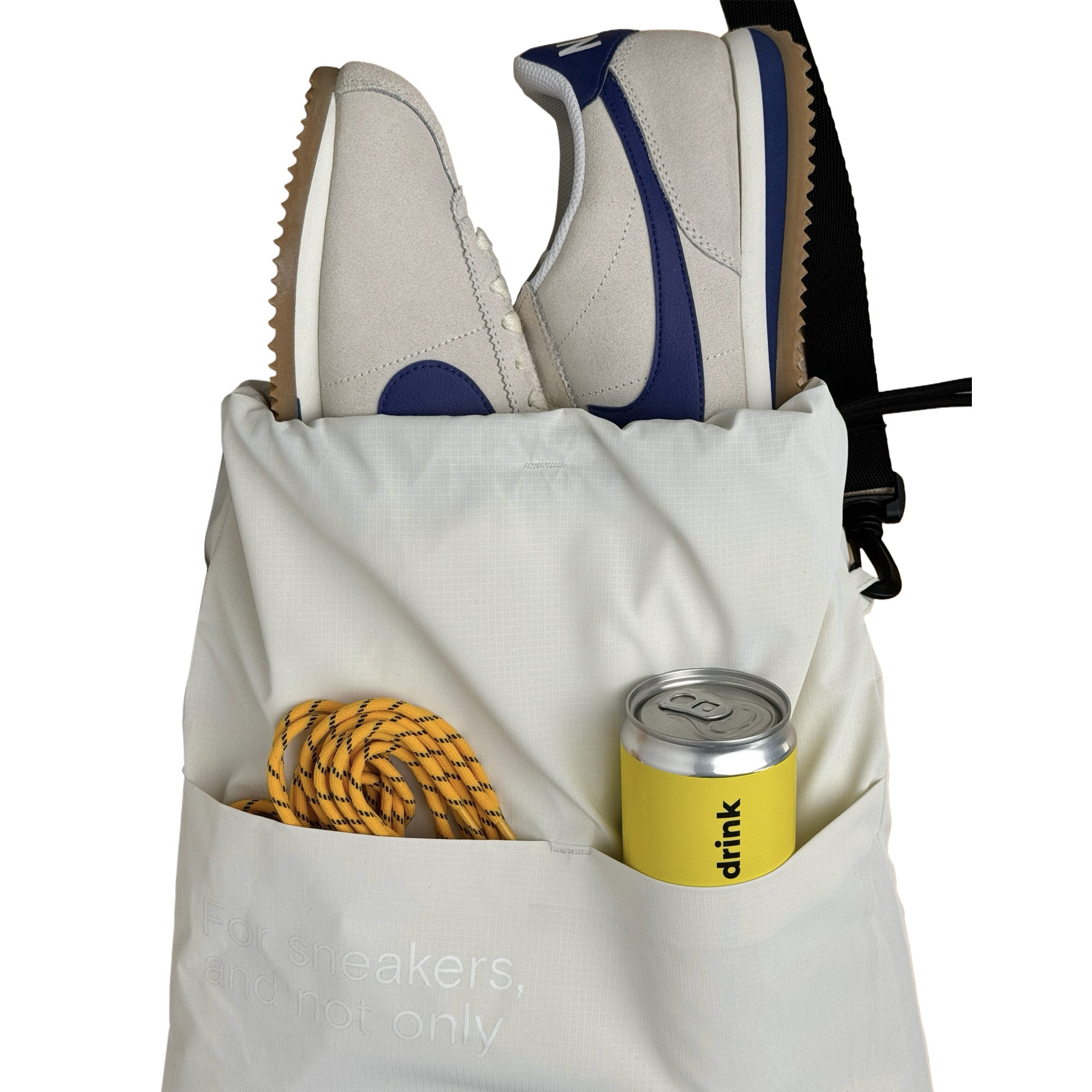 The Blub x Snapthatback Bag For Shoes Milk White
