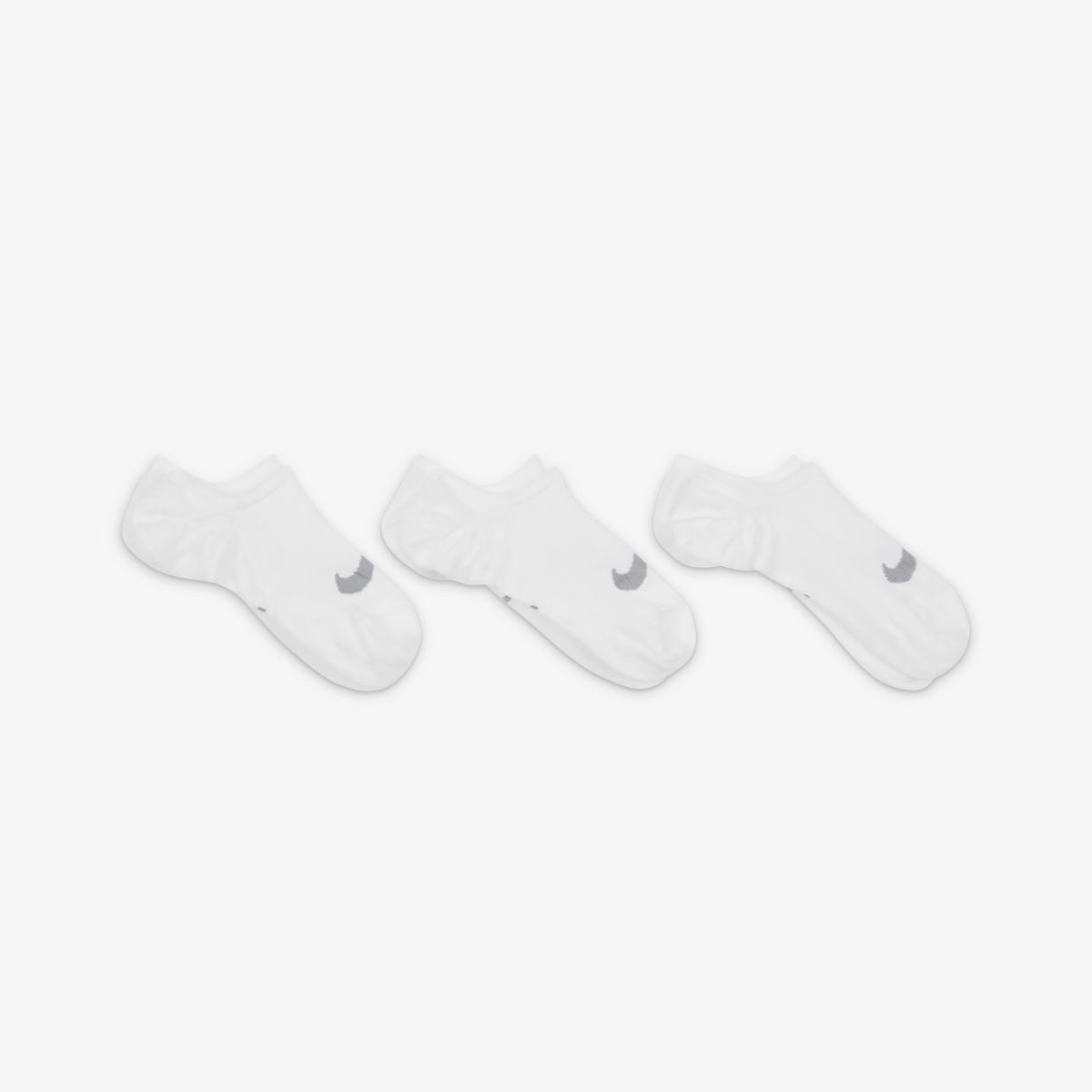 Nike Everyday Plus Lightweight Footie 3-Pack White