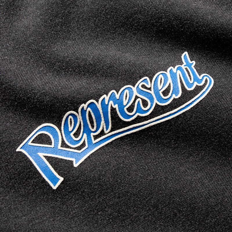 Represent Showcasing Tee Stained Black