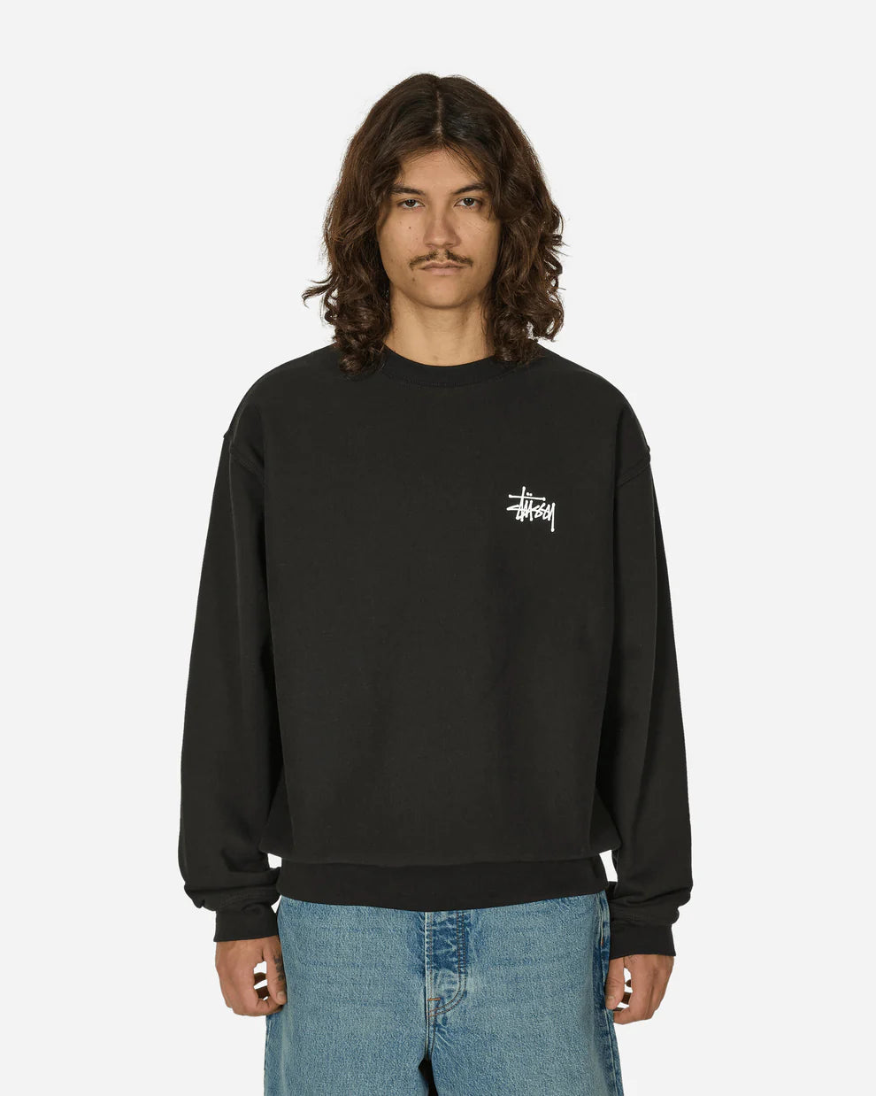 Stussy Basic Stussy Crew Black