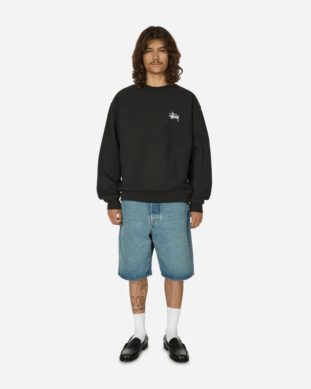 Stussy Basic Stussy Crew Black