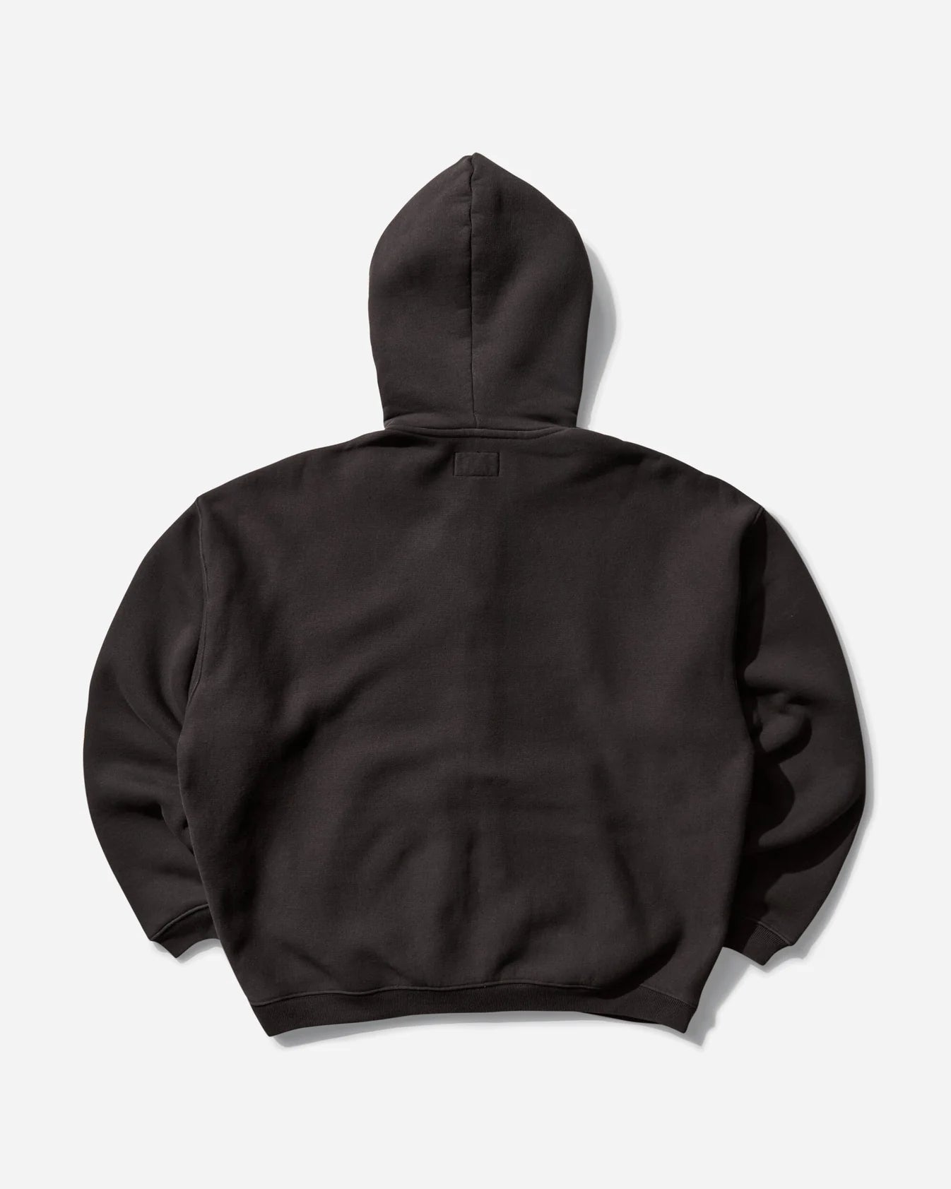 Stussy Faded Graphic Zip Hoodie Washed Black