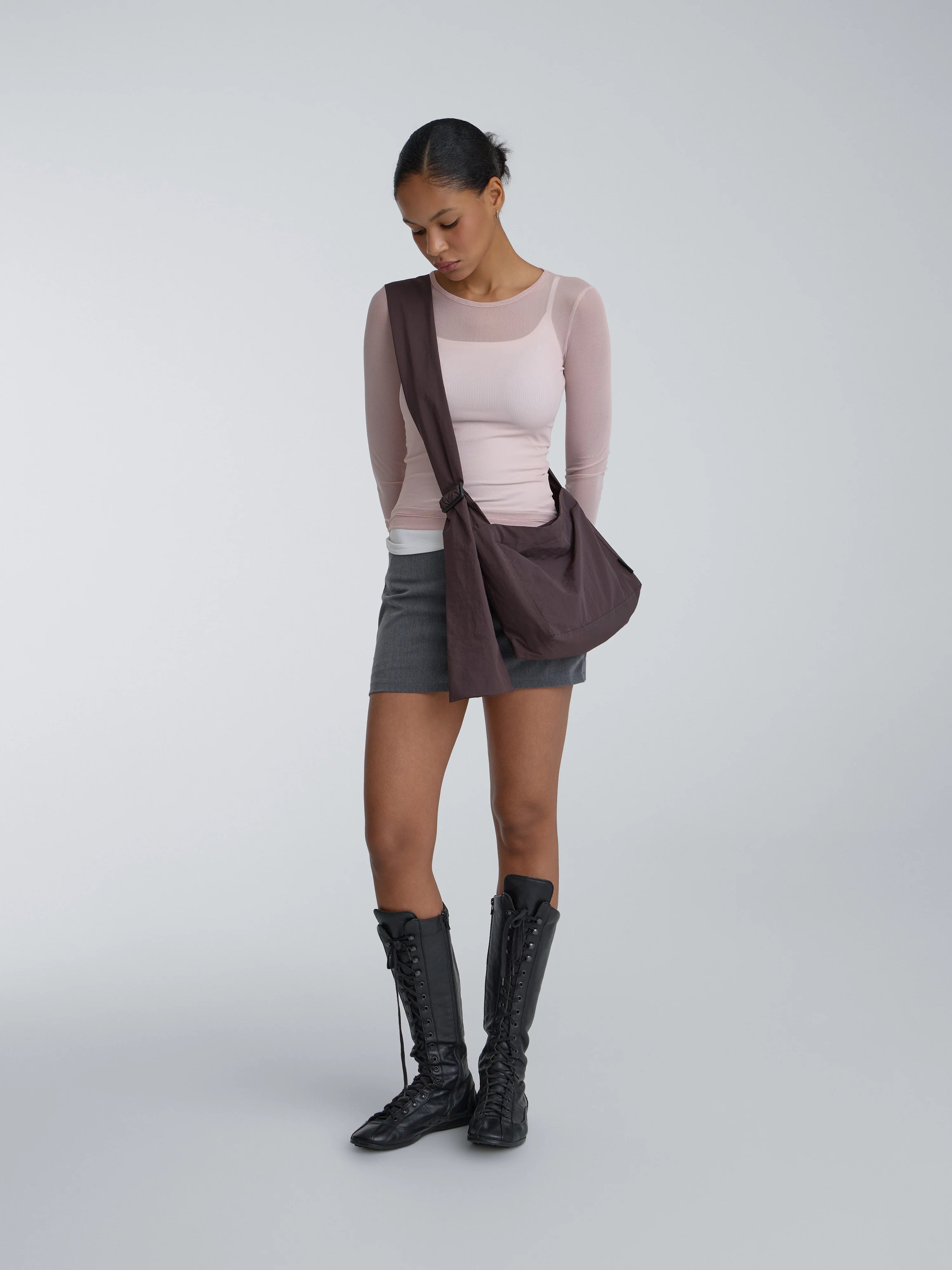 THE BLUB CROSSBODY BROWN