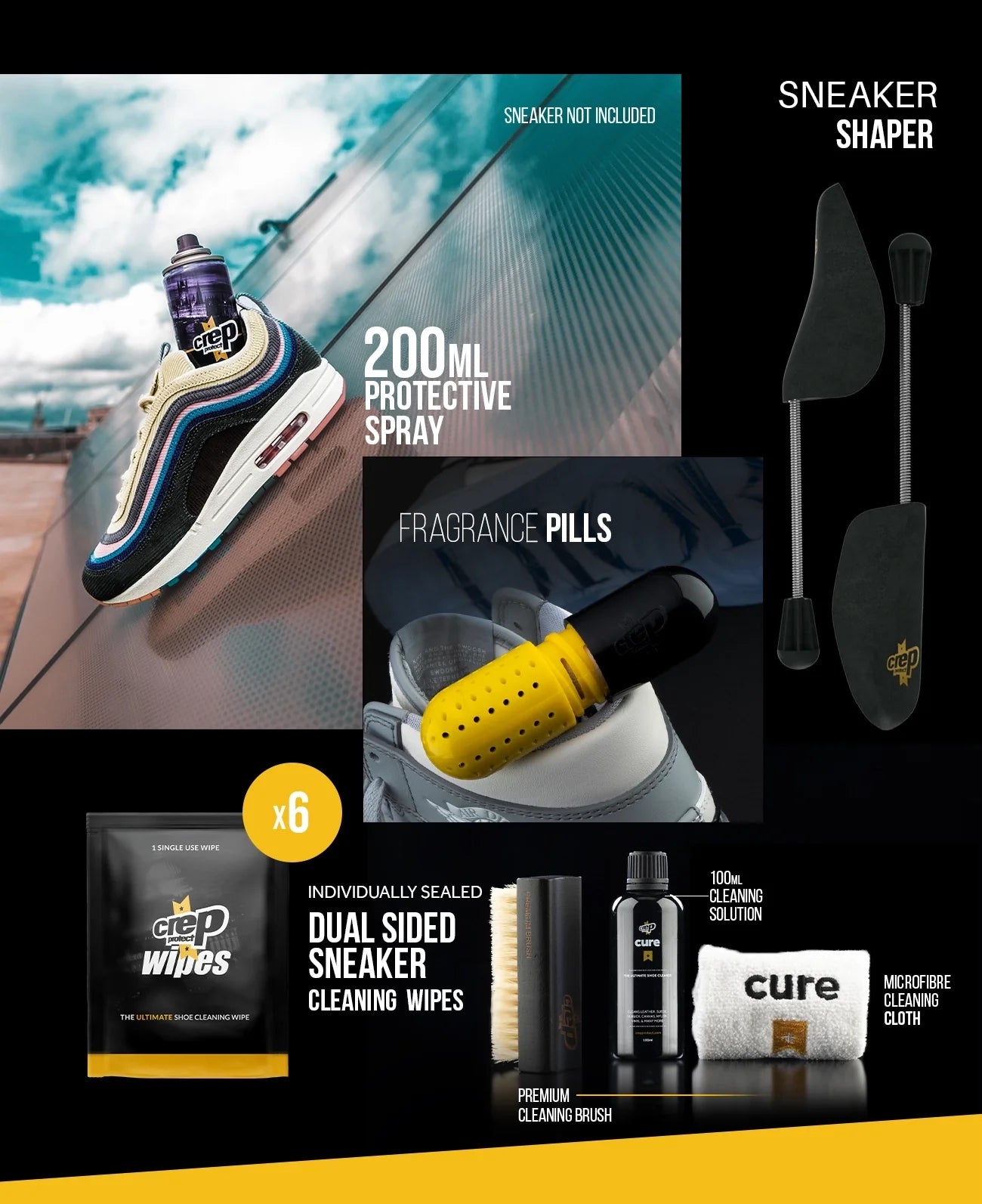 Crep Protect Ultimate Sneaker Care Tube Kit