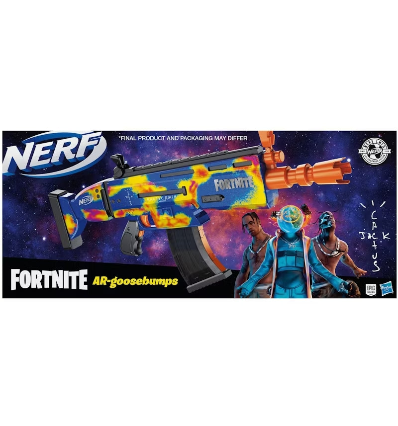 Travis Scott Cactus Jack Fortnite AR-Goosebumps Nerf Elite Dart Blaster