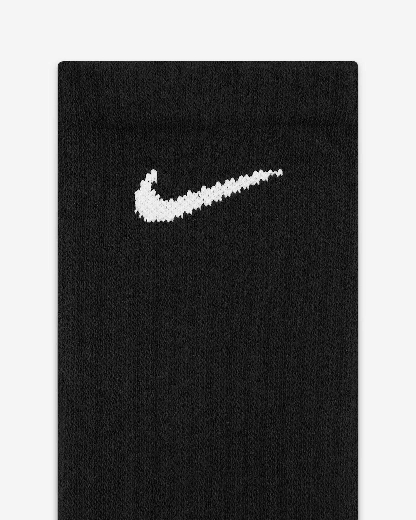 Nike Everyday Cushion Crew x 6 Socks - Black/White
