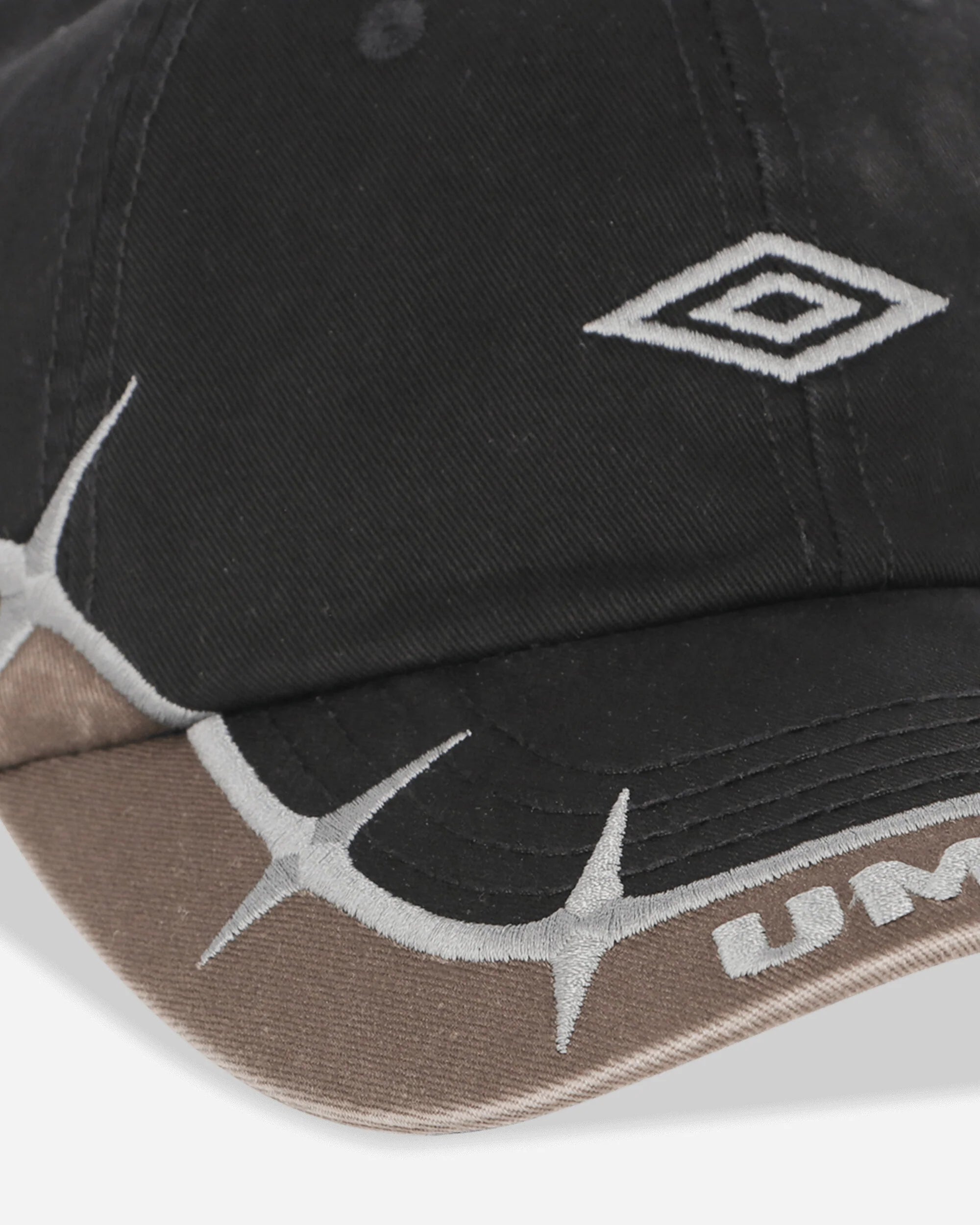 Umbro x Slam Jam Spikes Cap Black Anthracite