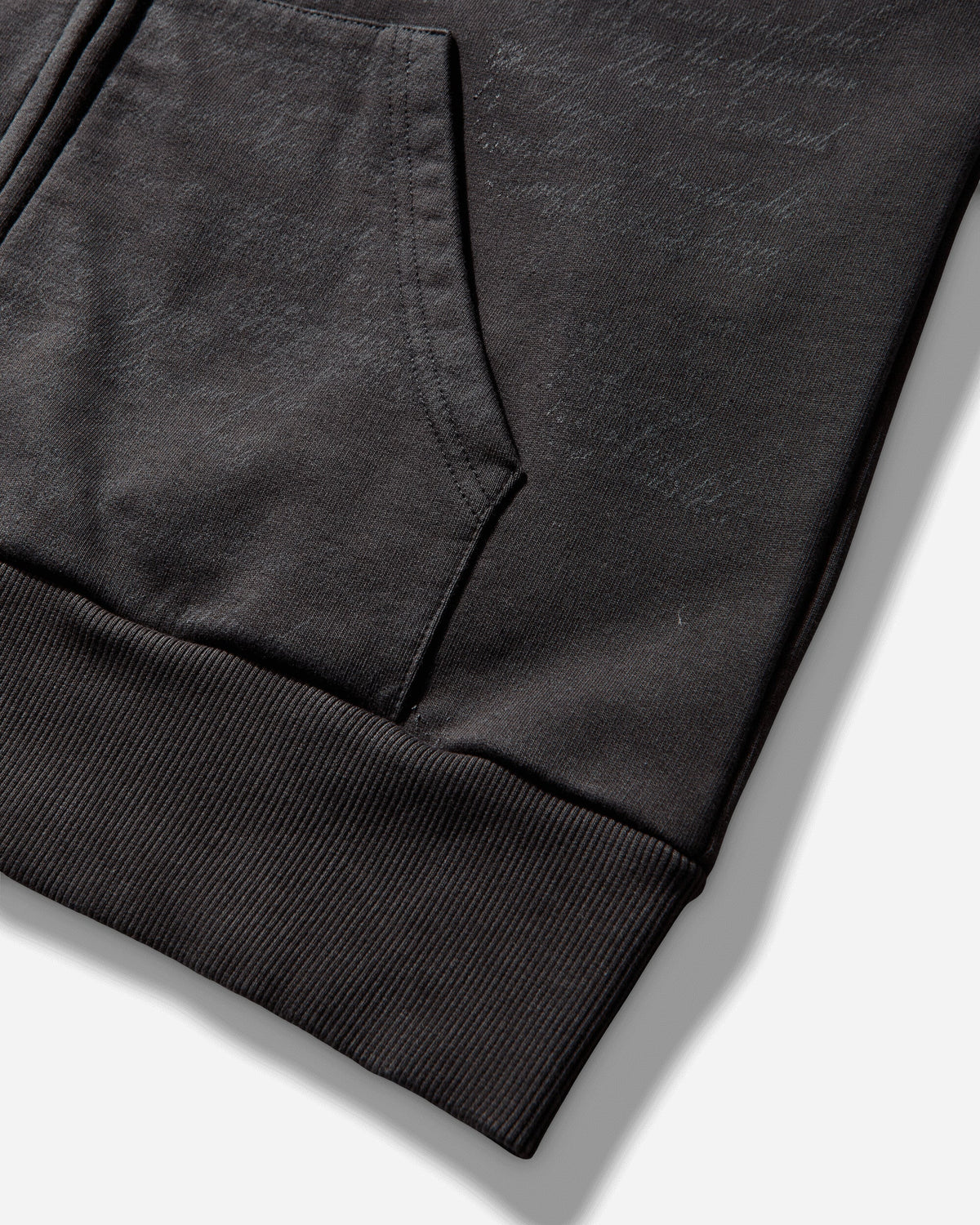 Umbro x Slam Jam Compact Masked Zip Hoodie Washed Black