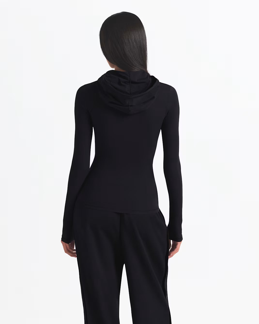 Nike x SKIMS Weightless Layers Women's Full-Zip Hoodie Obsidian