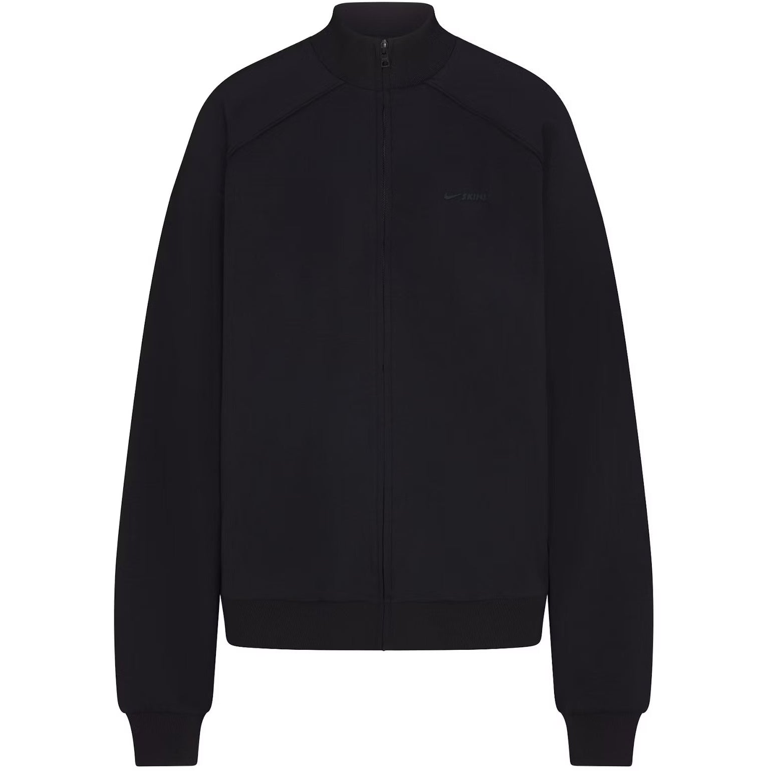 SKIMS x Nike Matte Tricot Women's Oversized Full-Zip Track Jacket Black