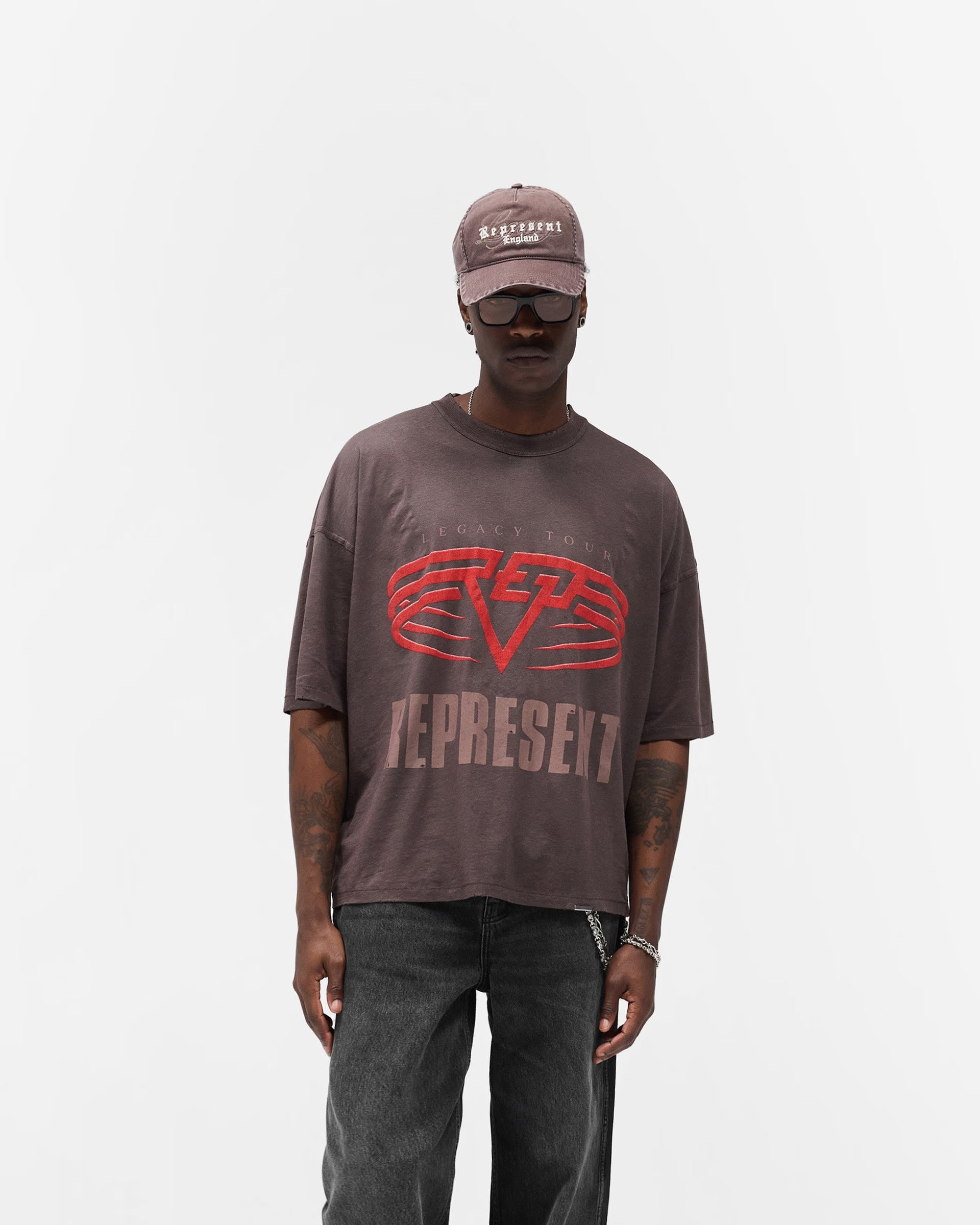 Represent Reversible Living Legacy Tour T-Shirt Nero
